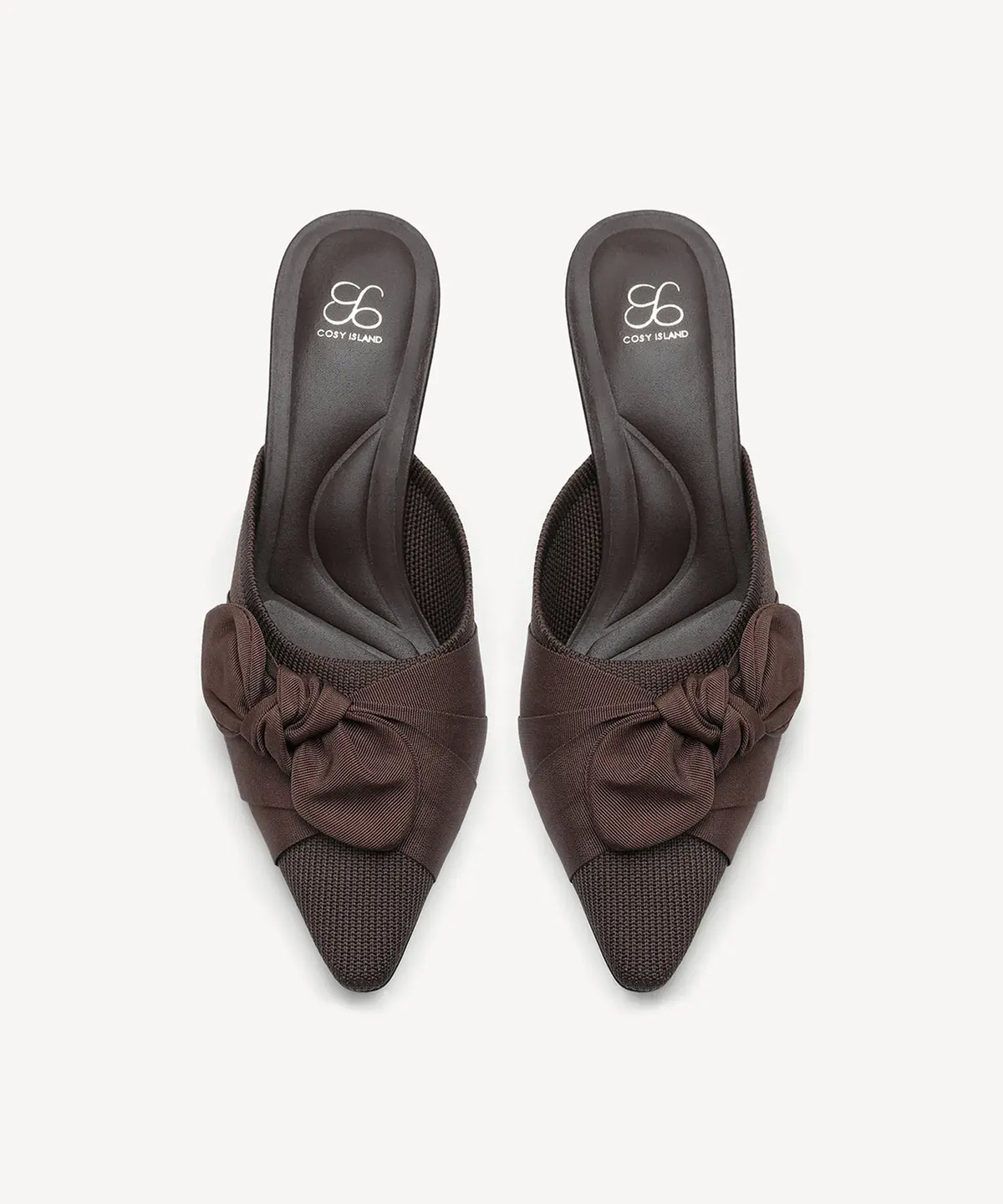 BelleKnot Pointed Toe Heeled Mule