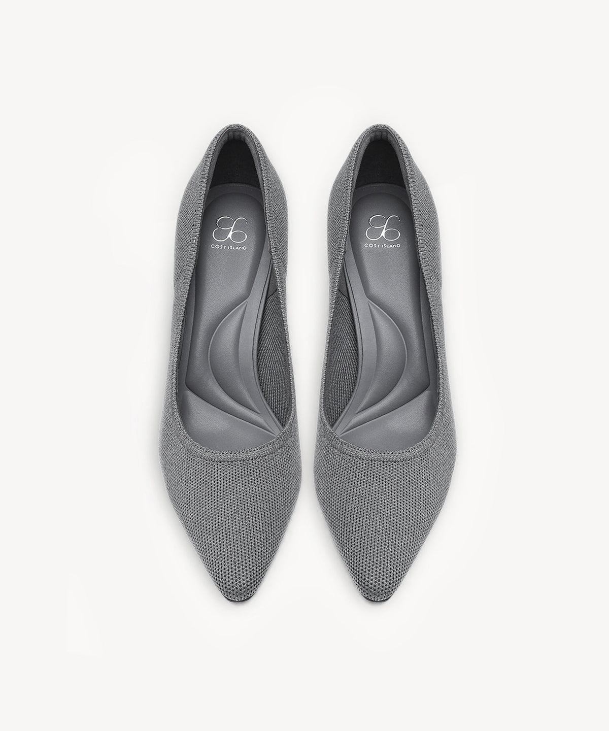 SerenTouch Pointed Toe Heeled Pump