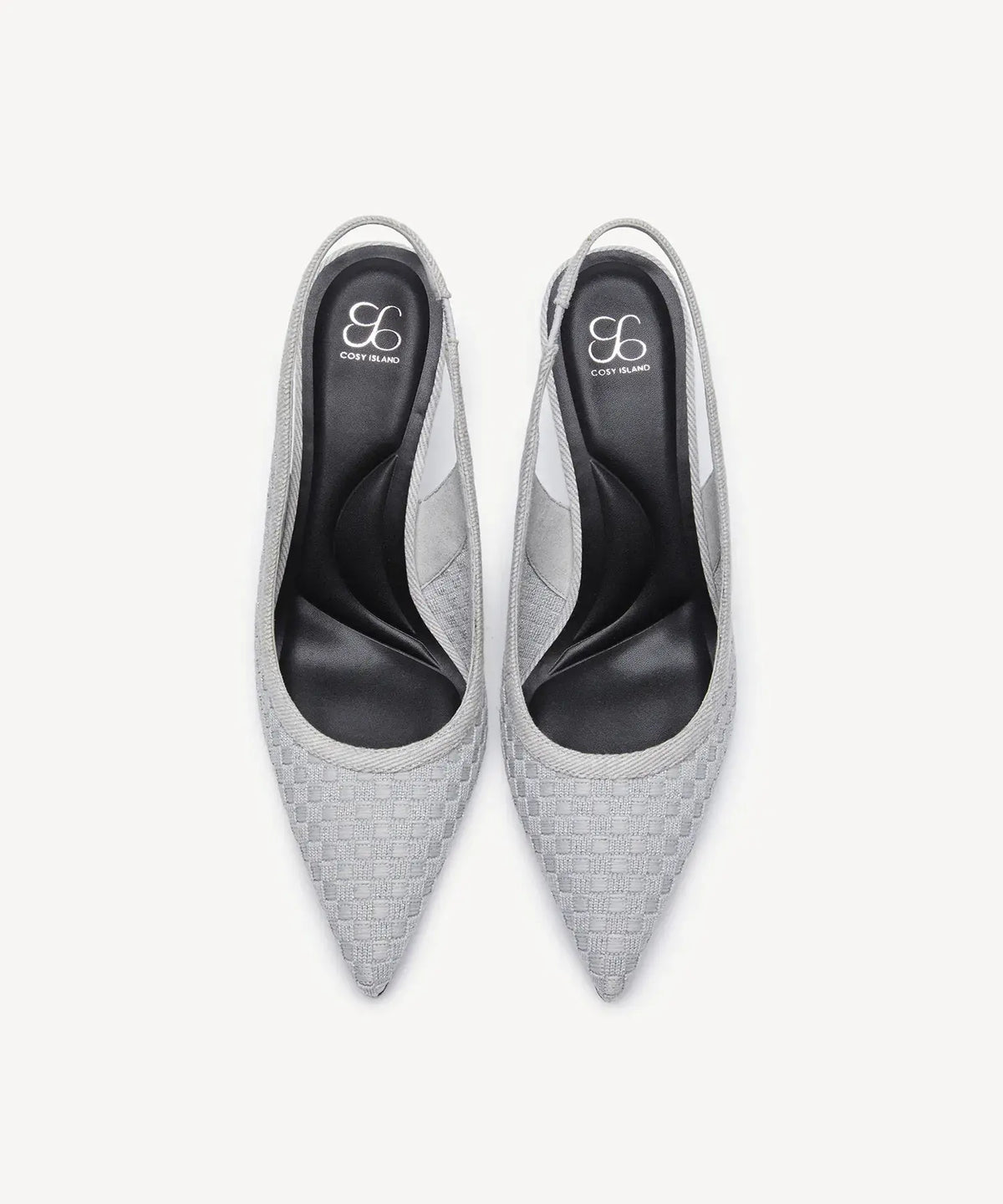 GraceWeave Pointed Toe Stiletto Heeled Slingback