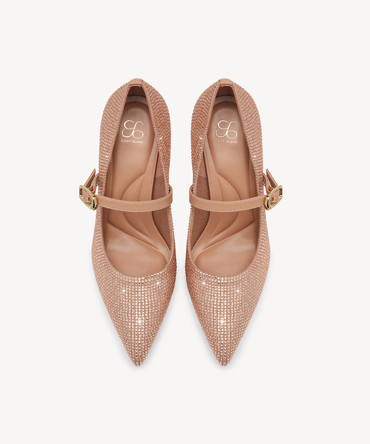 StyleFlex Pointed Toe Heeled Platform Pump