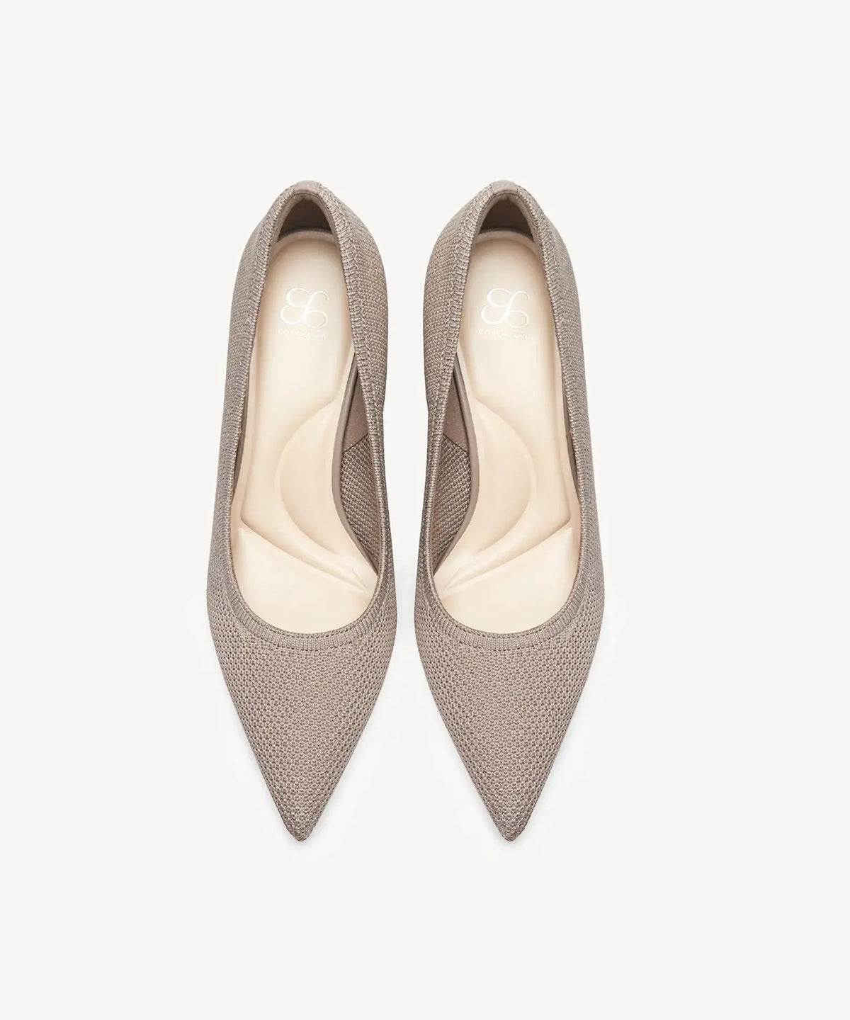 SerenKnit Pointed Toe Stiletto Heeled Pump