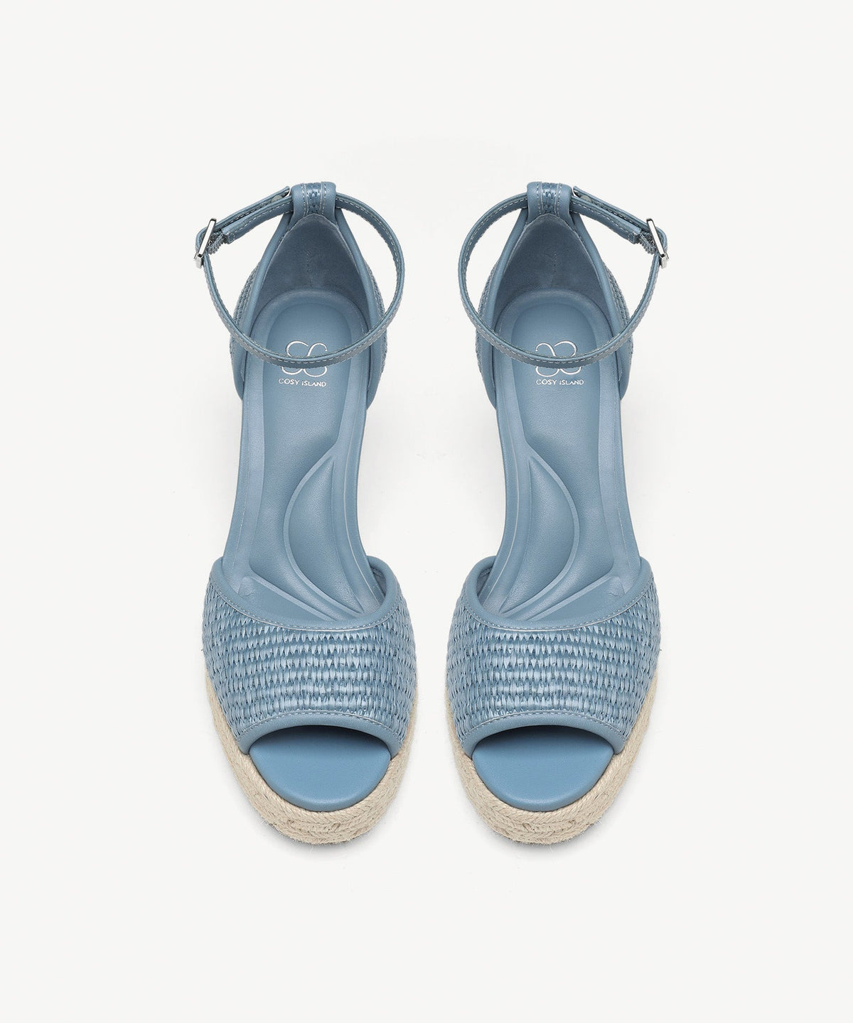 Commute Espadrilles Round Toe Wedge Sandal