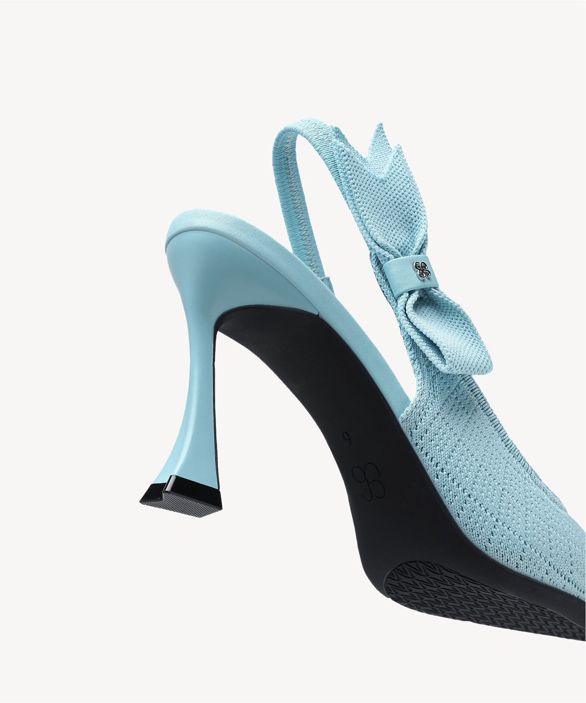 EverLush Bowknot Pointed Toe Heeled Slingback