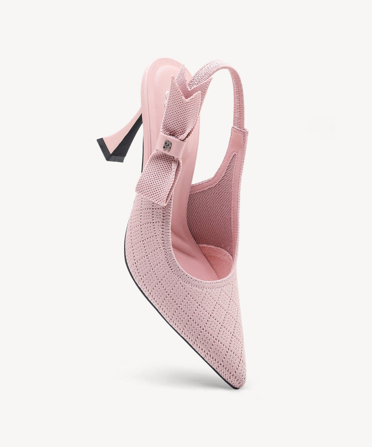 EverLush Bowknot Pointed Toe Heeled Slingback