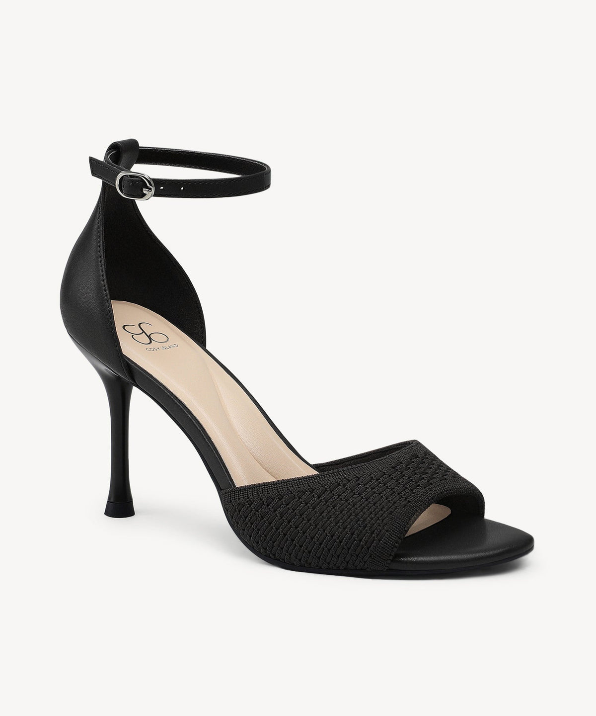Minimalist Ankle Strap Heeled Sandal
