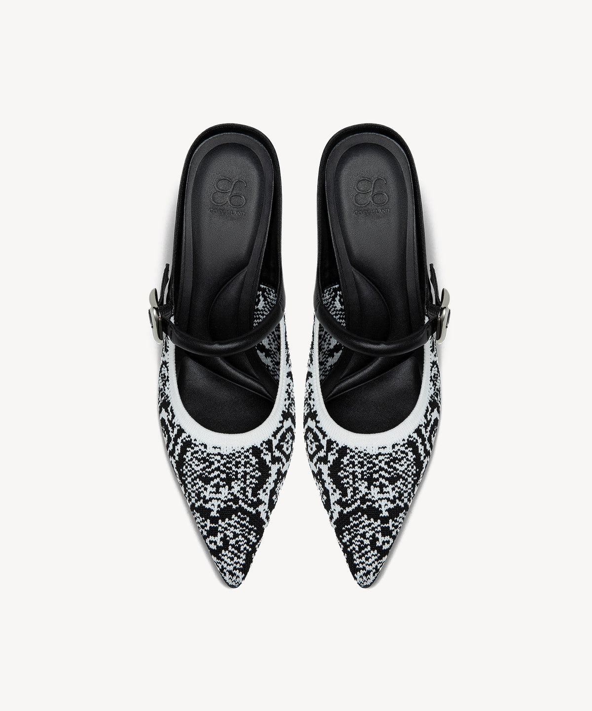 GraceLithe Pointed Toe Heeled Mule