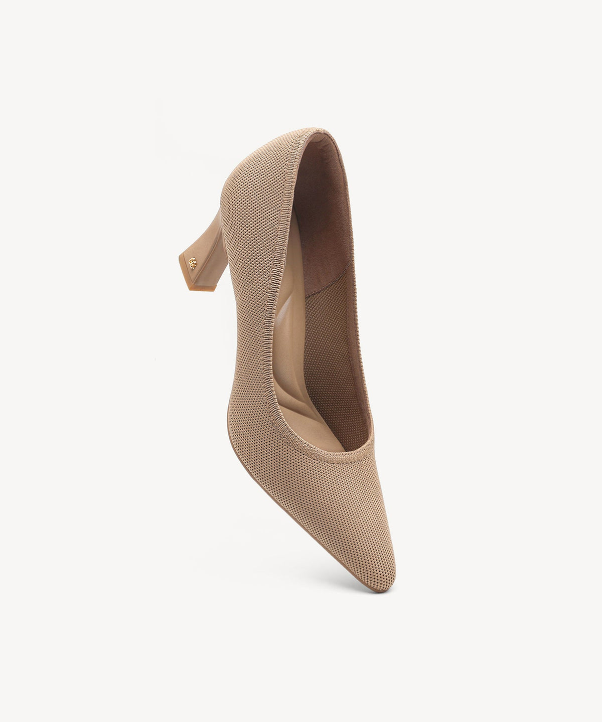 SerenTouch Pointed Toe Heeled Pump
