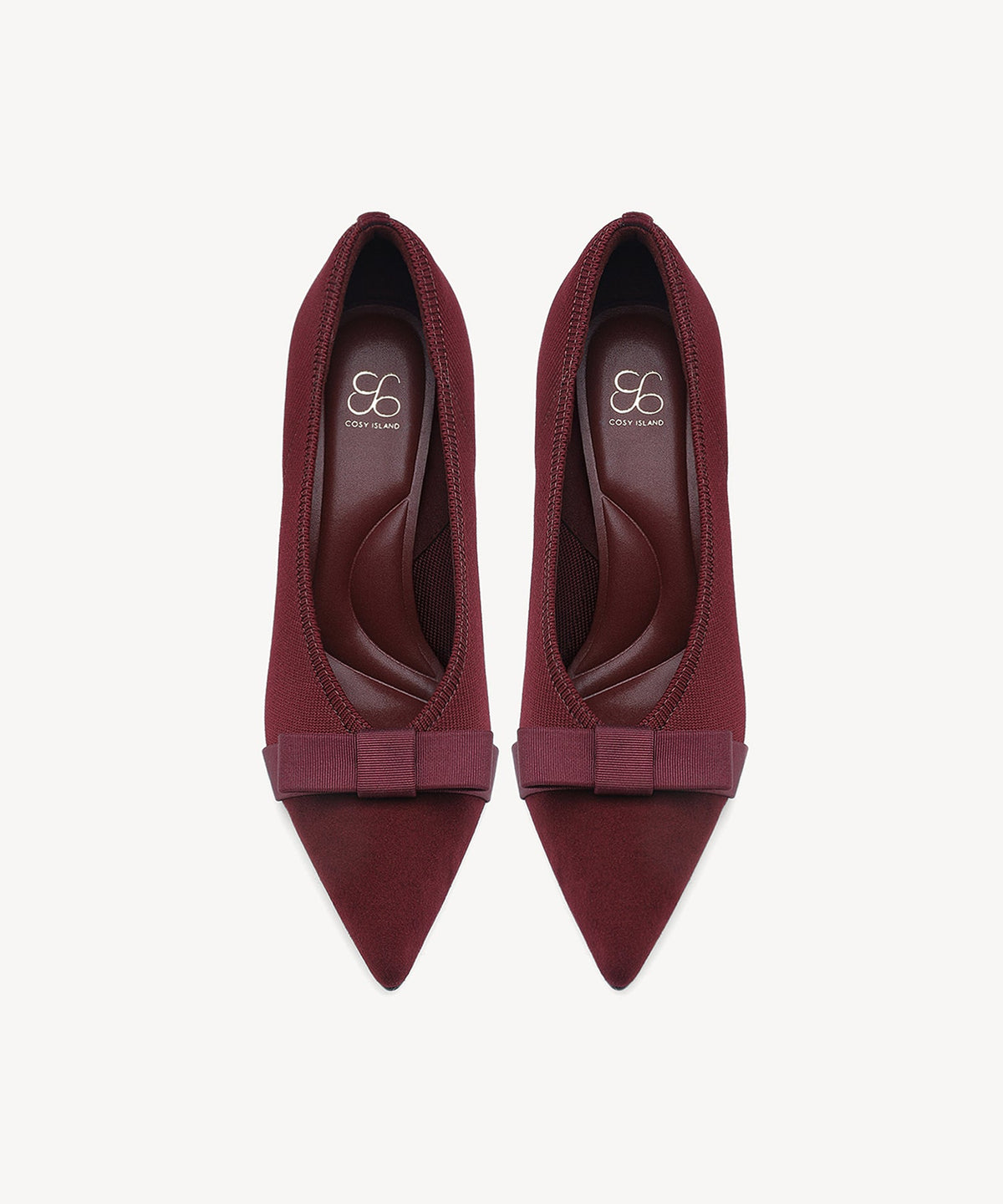 ElfinKnot Pointed Toe Stiletto Heeled Pump