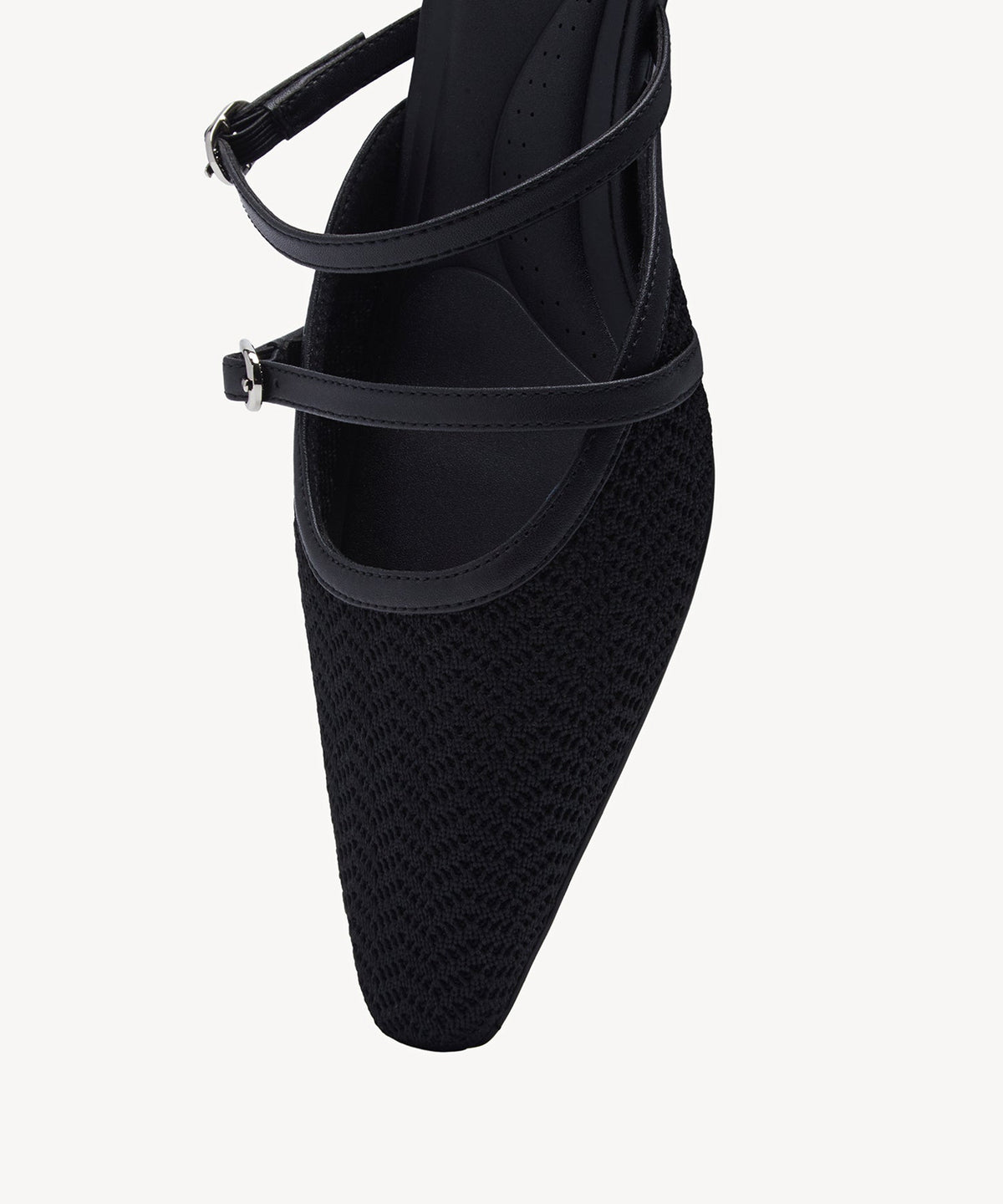 SunCoast Tapered Square Toe Flat Mule