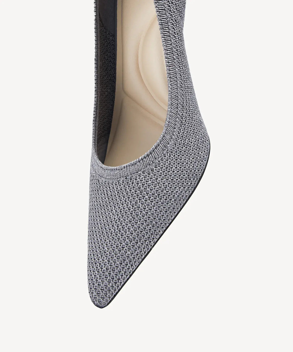 SerenKnit Pointed Toe Stiletto Heeled Pump
