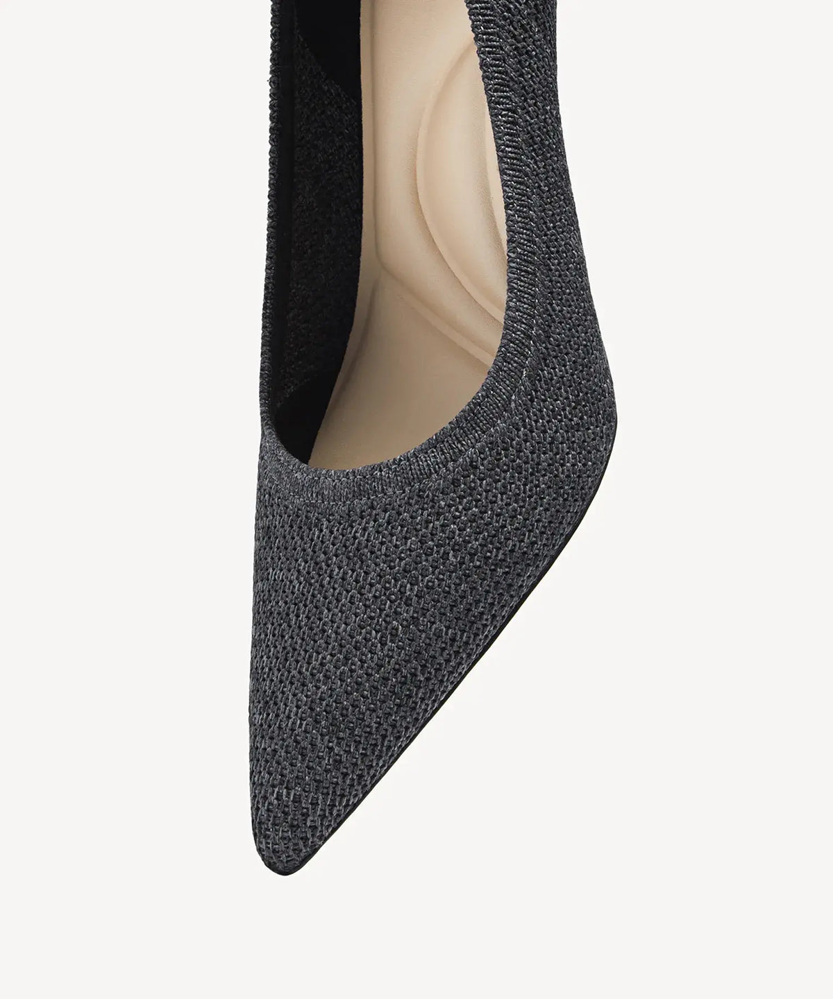 SerenKnit Pointed Toe Stiletto Heeled Pump