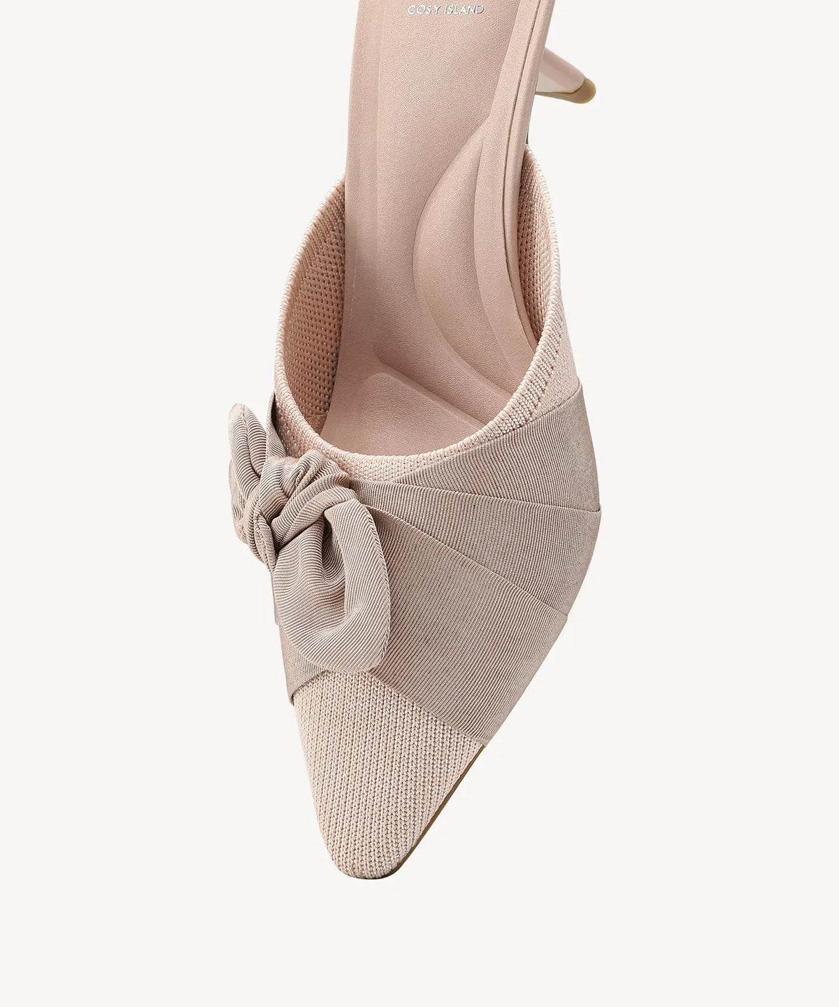 BelleKnot Pointed Toe Heeled Mule