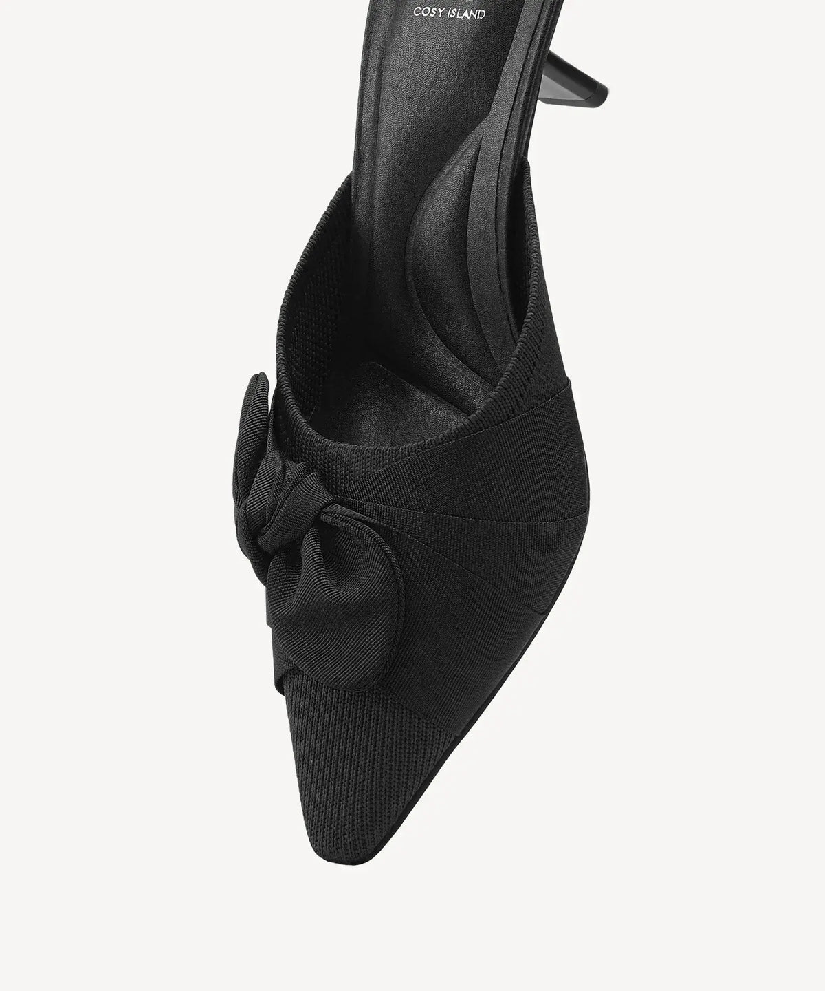 BelleKnot Pointed Toe Heeled Mule