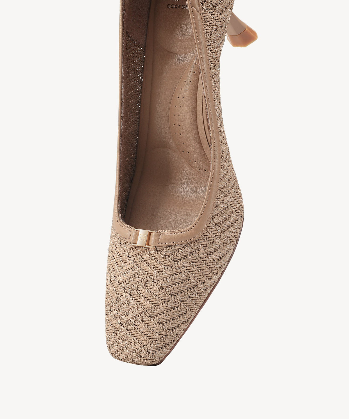 CloudFit Square Toe Heeled Pump