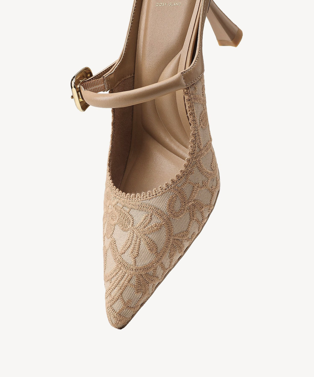 GraceLithe Pointed Toe Heeled Mule