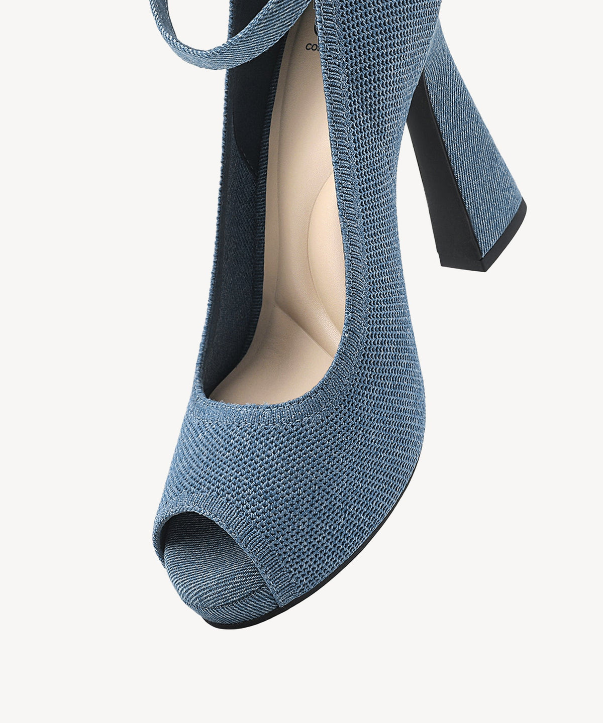 PowerWalk Peep-toe Heeled Pump