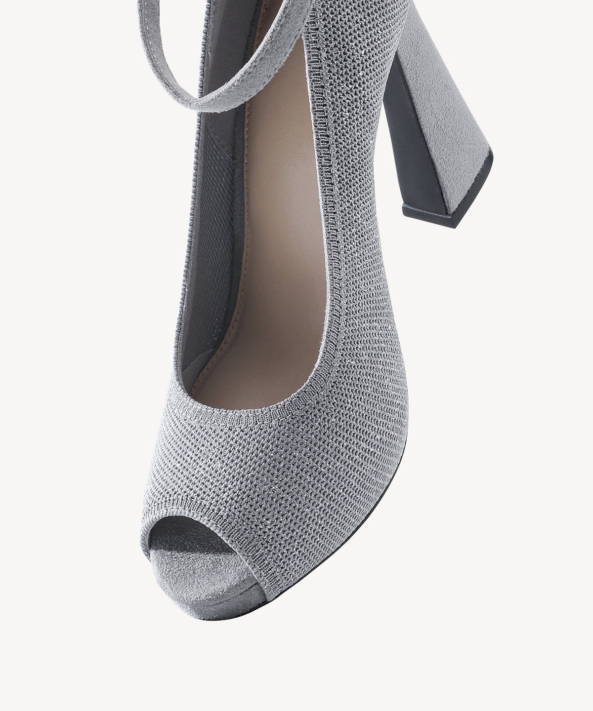 PowerWalk Peep-toe Heeled Pump