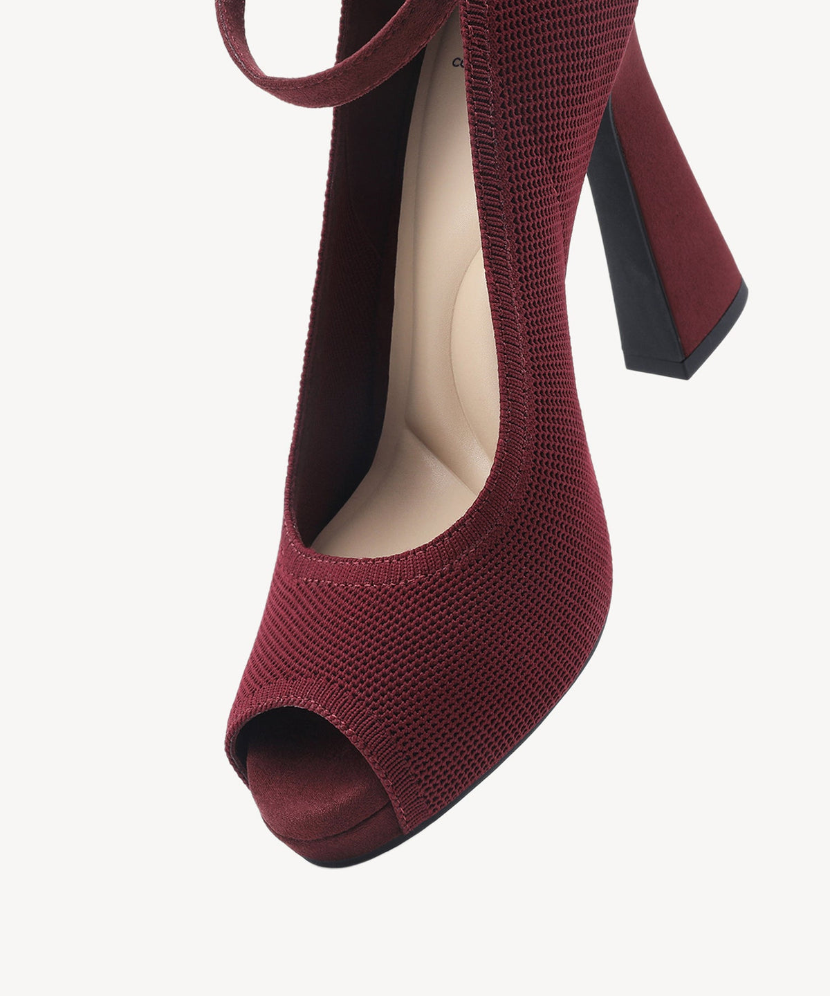 PowerWalk Peep-toe Heeled Pump