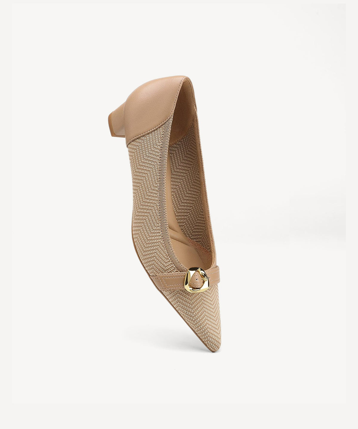 GraceLevel Pointed Toe Block Heeled Pump