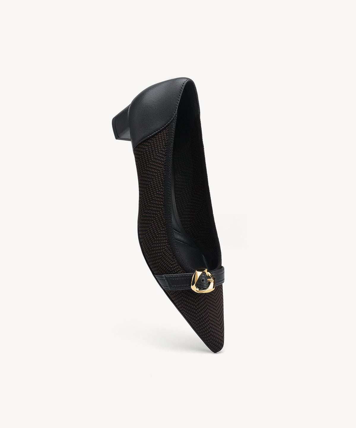 GraceLevel Pointed Toe Block Heeled Pump