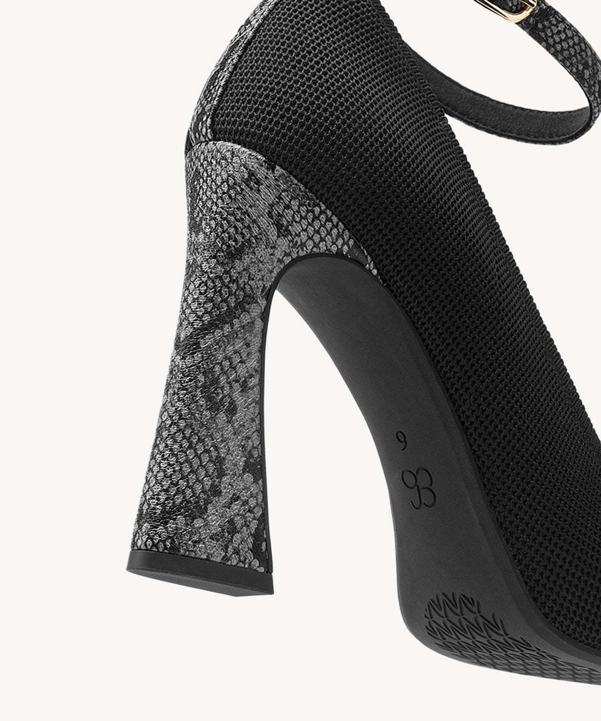 PowerWalk Peep-toe Heeled Pump