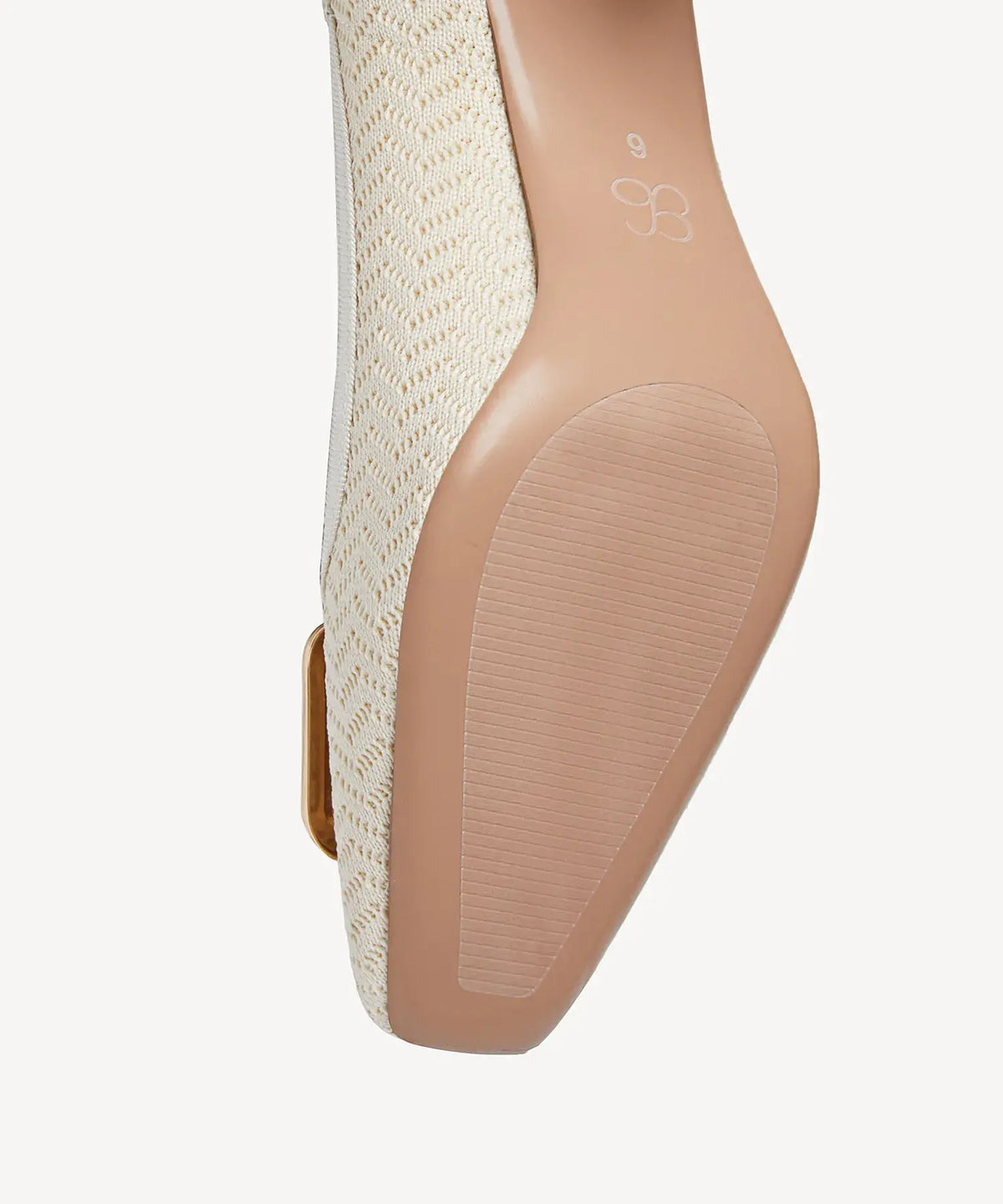 Signature Buckle Square Toe Heeled Pump