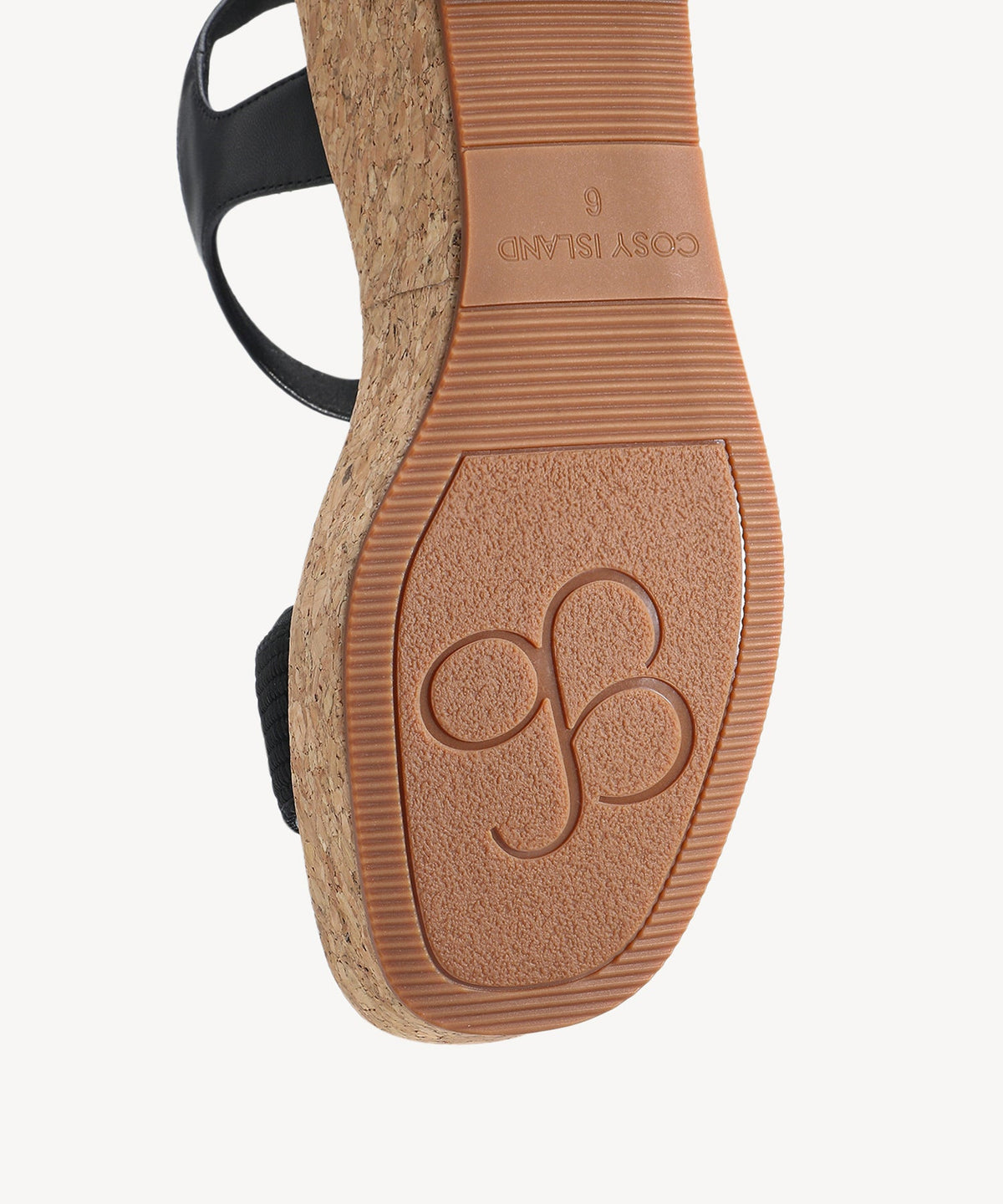 TerraLoft Square Toe Wedge Sandal