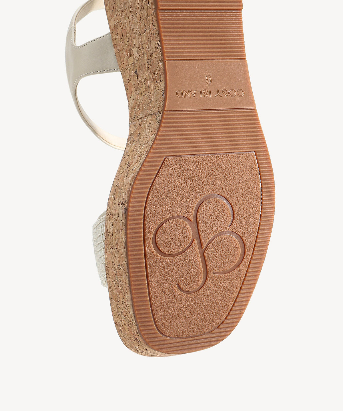 TerraLoft Square Toe Wedge Sandal