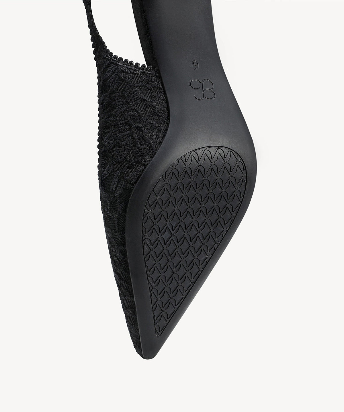EmbroDance Elegant Stiletto Heeled Slingback