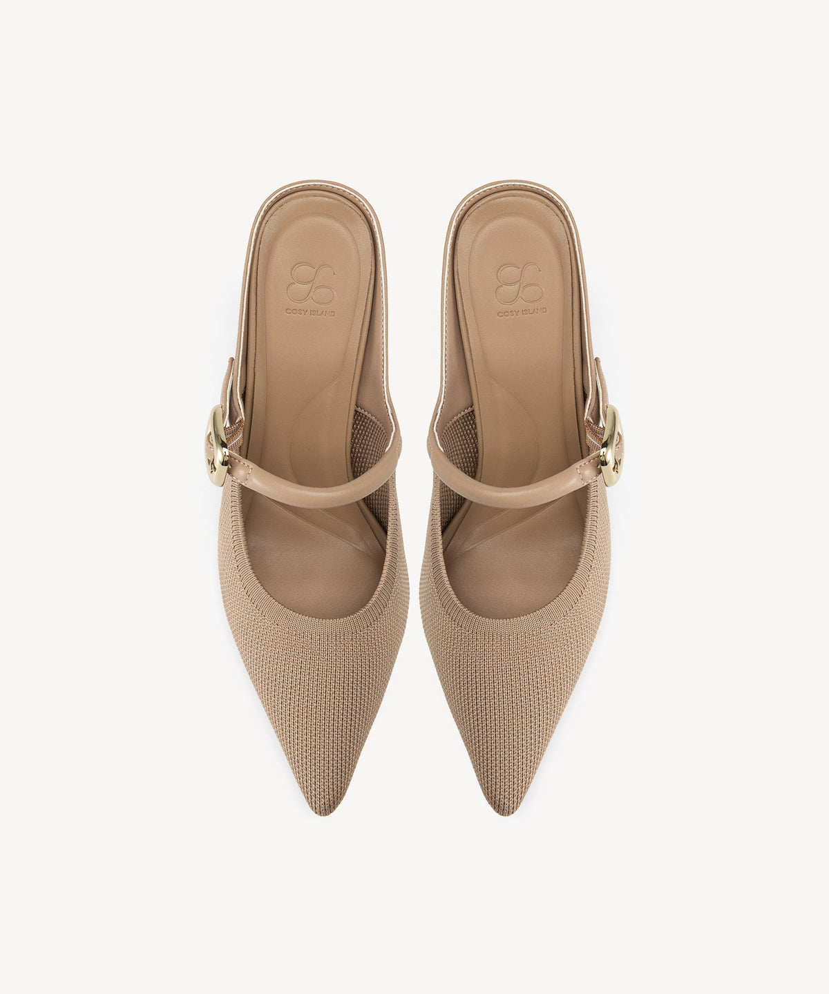 GraceLithe Pointed Toe Heeled Mule