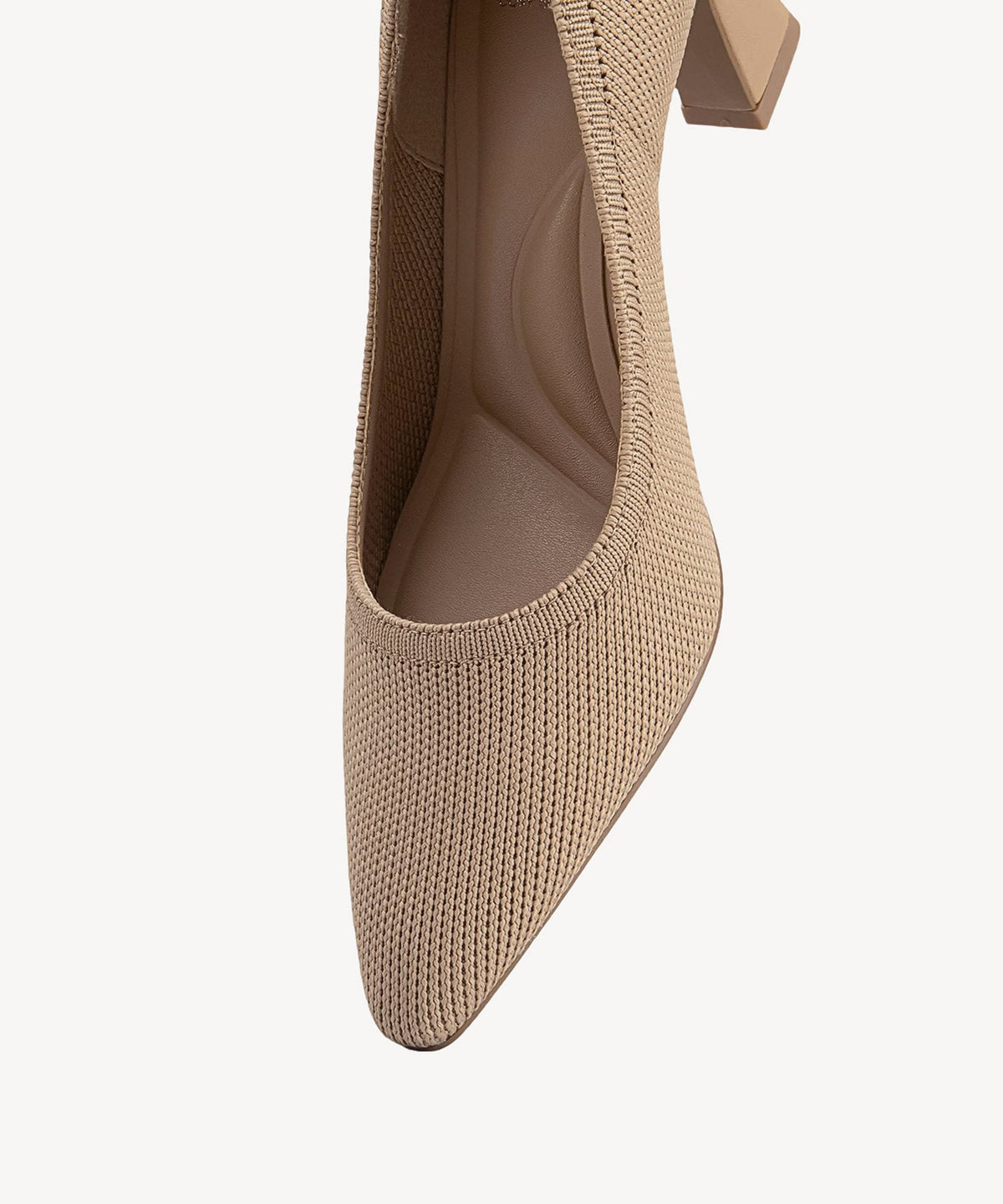 SerenTouch Pointed Toe Heeled Pump