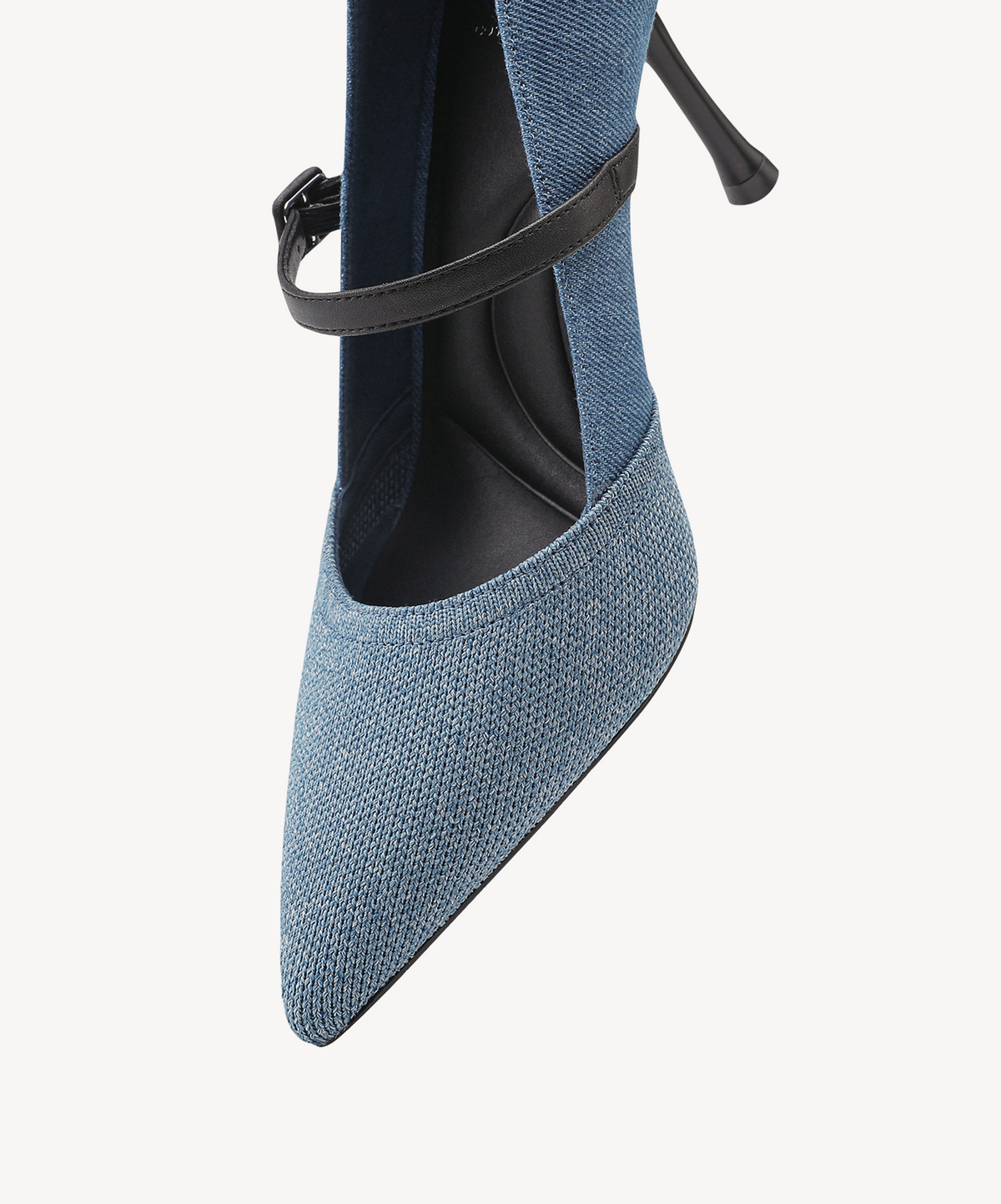 Bicolor Grace Pointed Toe Heeled Pump
