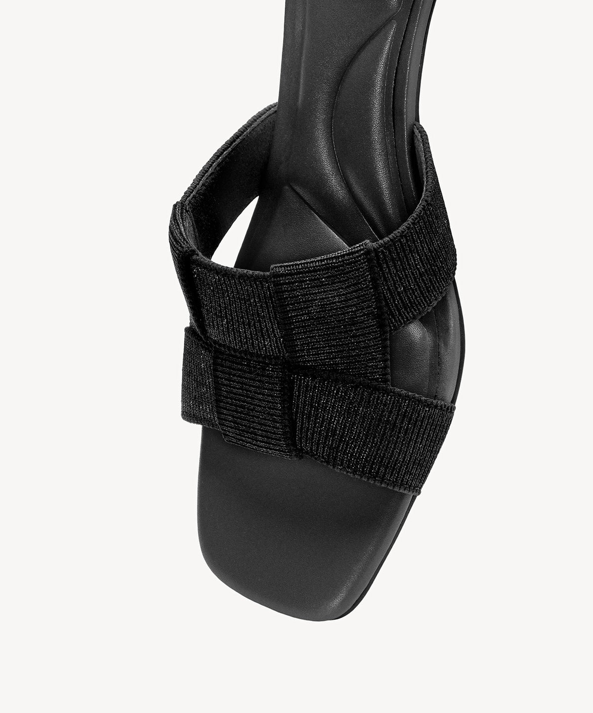 PebbleGrace Woven Block Heeled Sandal
