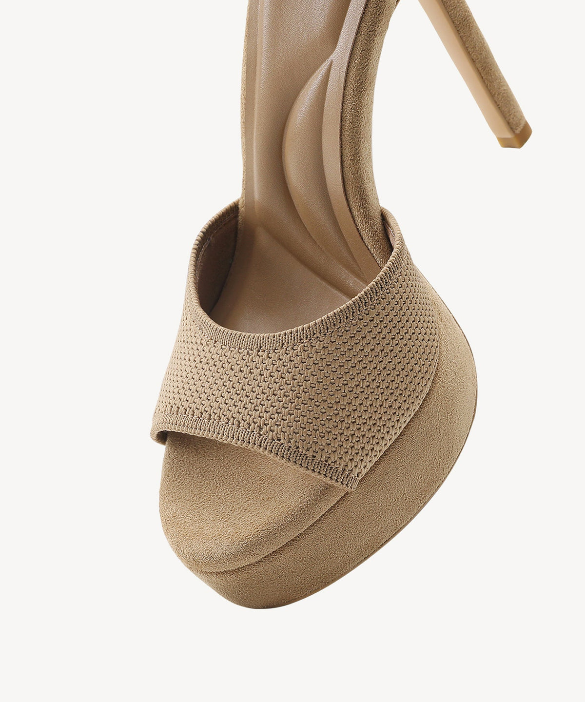 GlimmerRise Strapped Platform Heeled Sandal