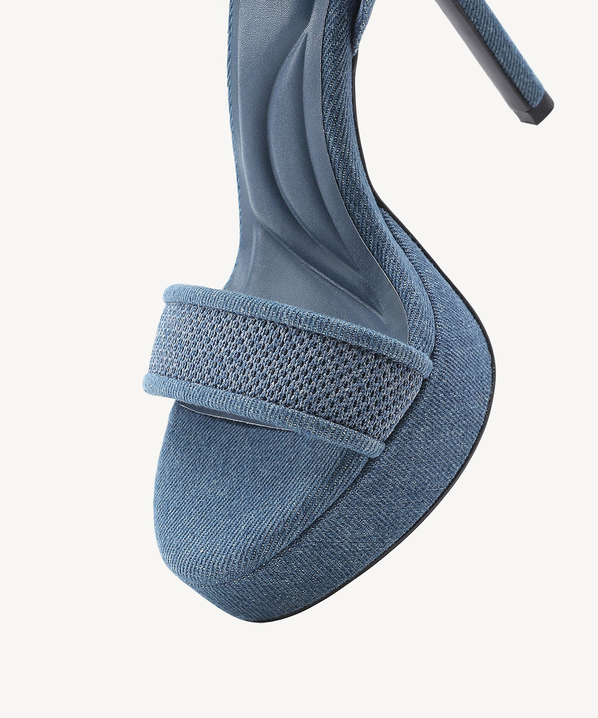 DenimLoft Strapped Platform Heeled Sandal