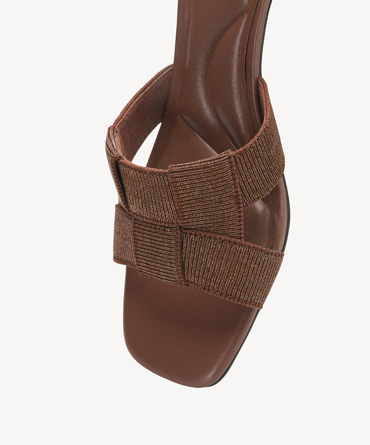 PebbleGrace Woven Block Heeled Sandal