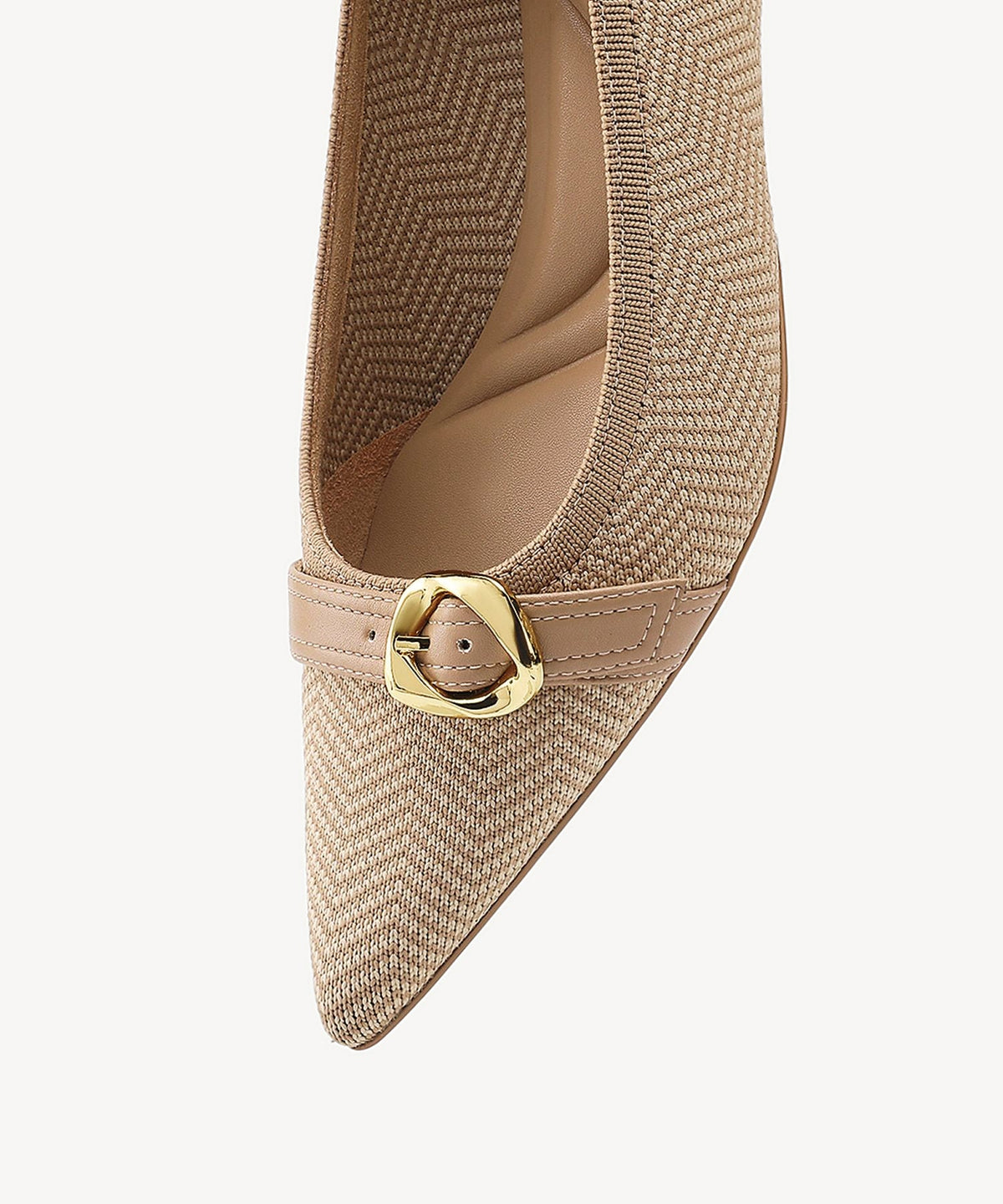 GraceLevel Pointed Toe Block Heeled Pump