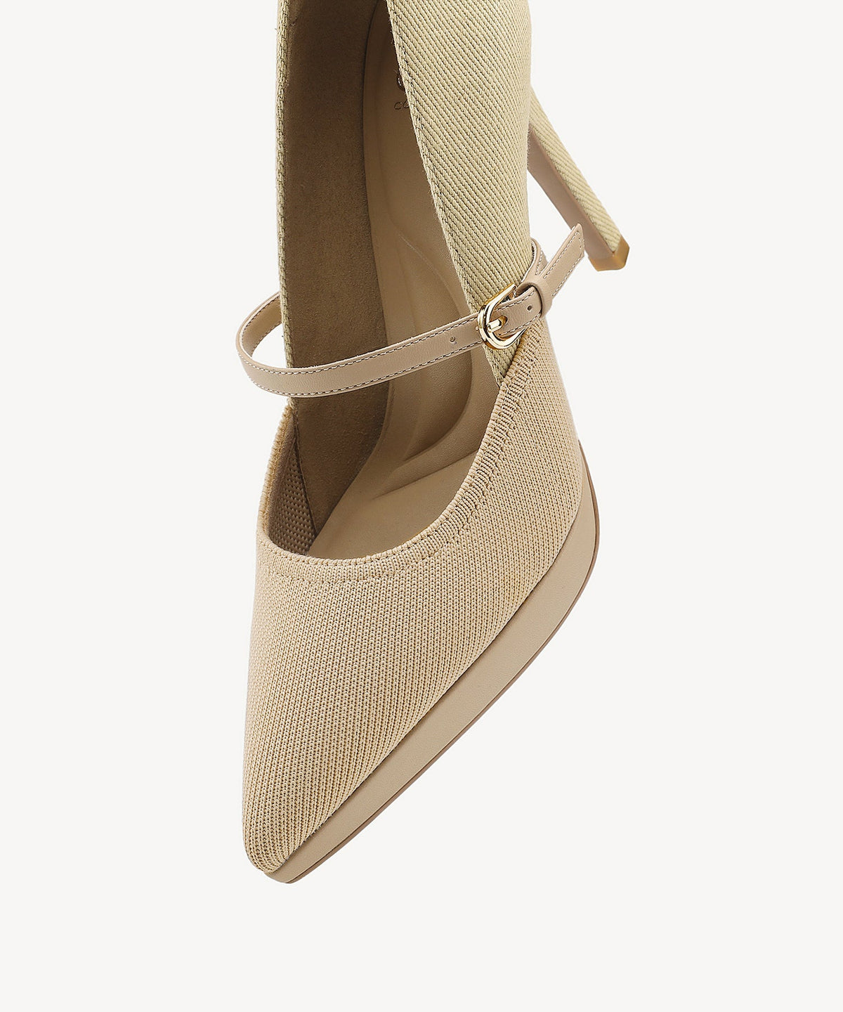 StyleFlex Duet Pointed Toe Heeled Platform Pump