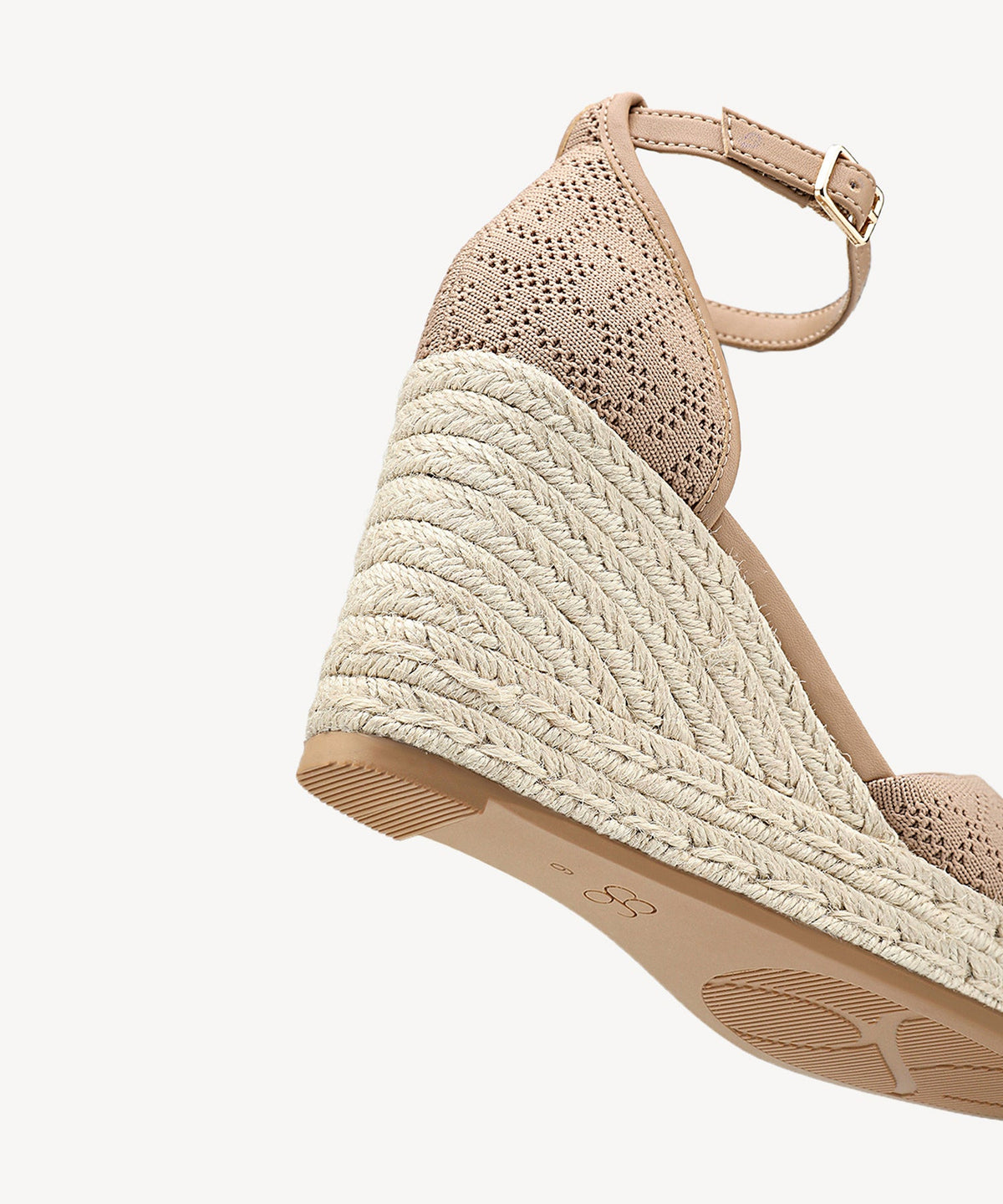 Commute Espadrilles Round Toe Wedge Sandal