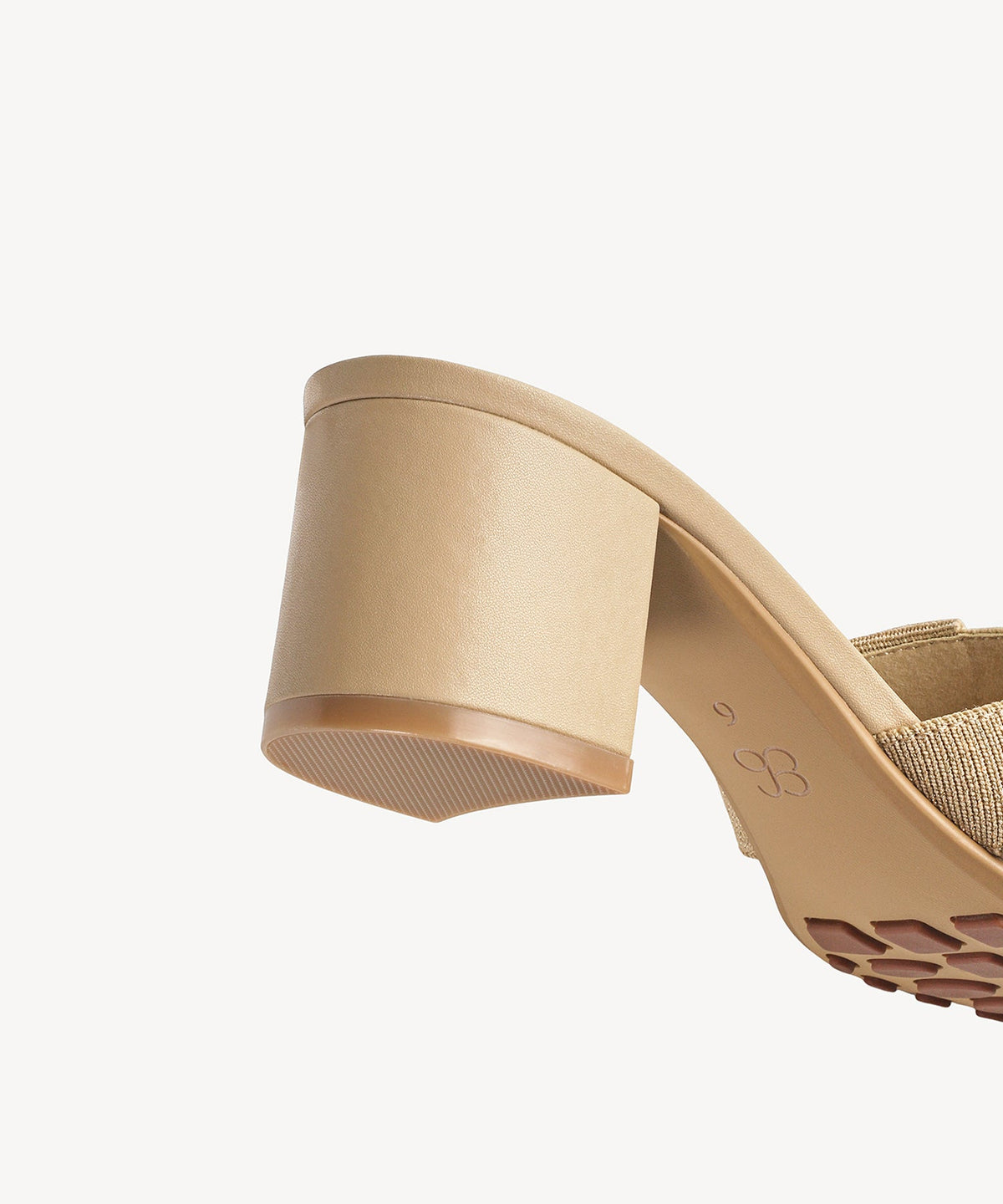 PebbleGrace Woven Block Heeled Sandal