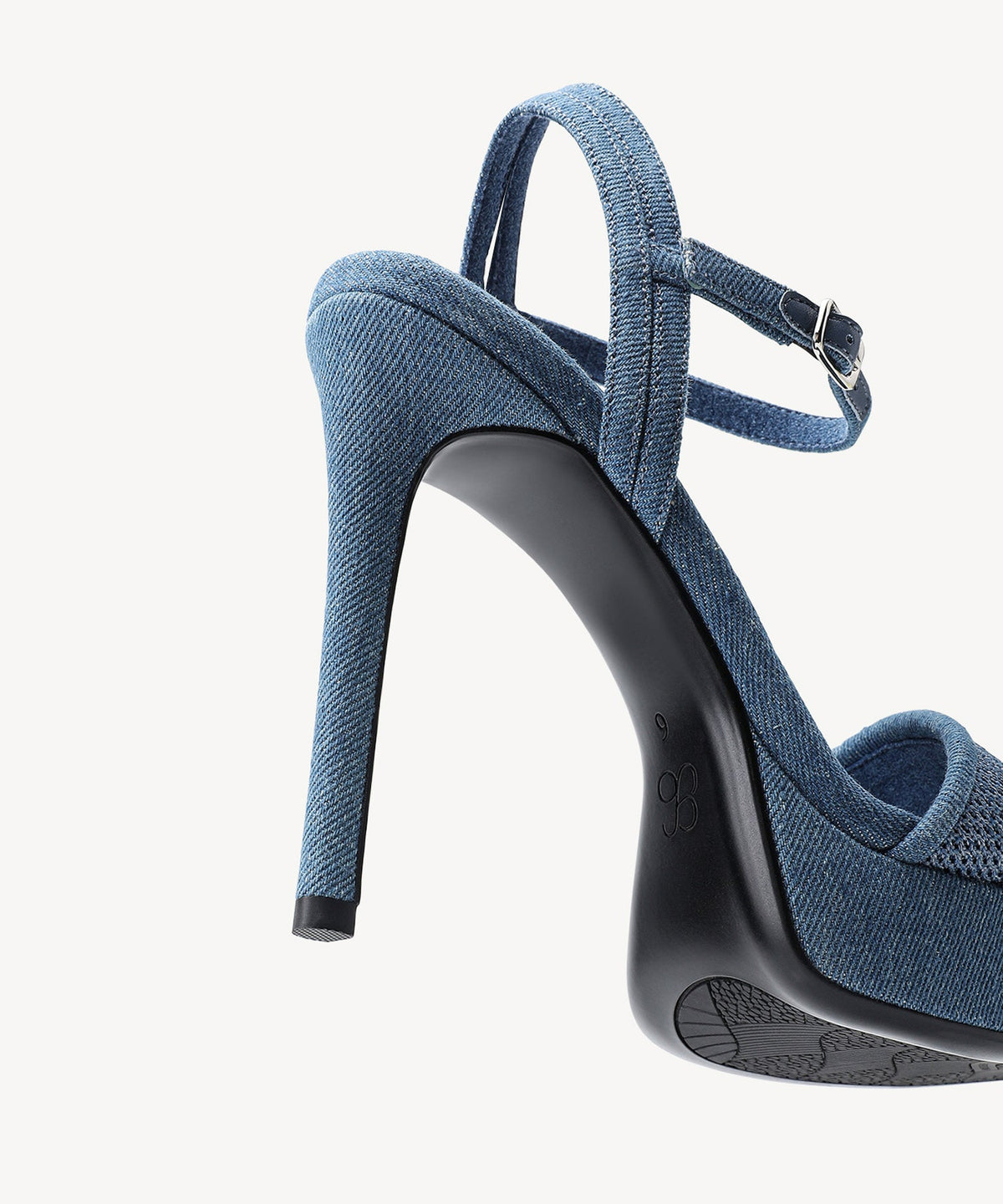 DenimLoft Strapped Platform Heeled Sandal