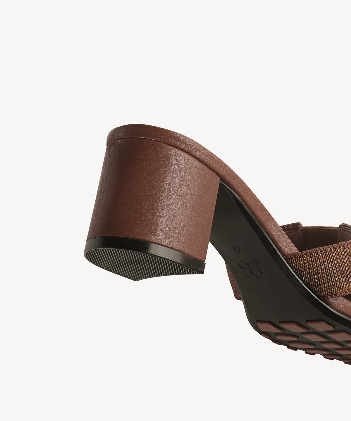 PebbleGrace Woven Block Heeled Sandal