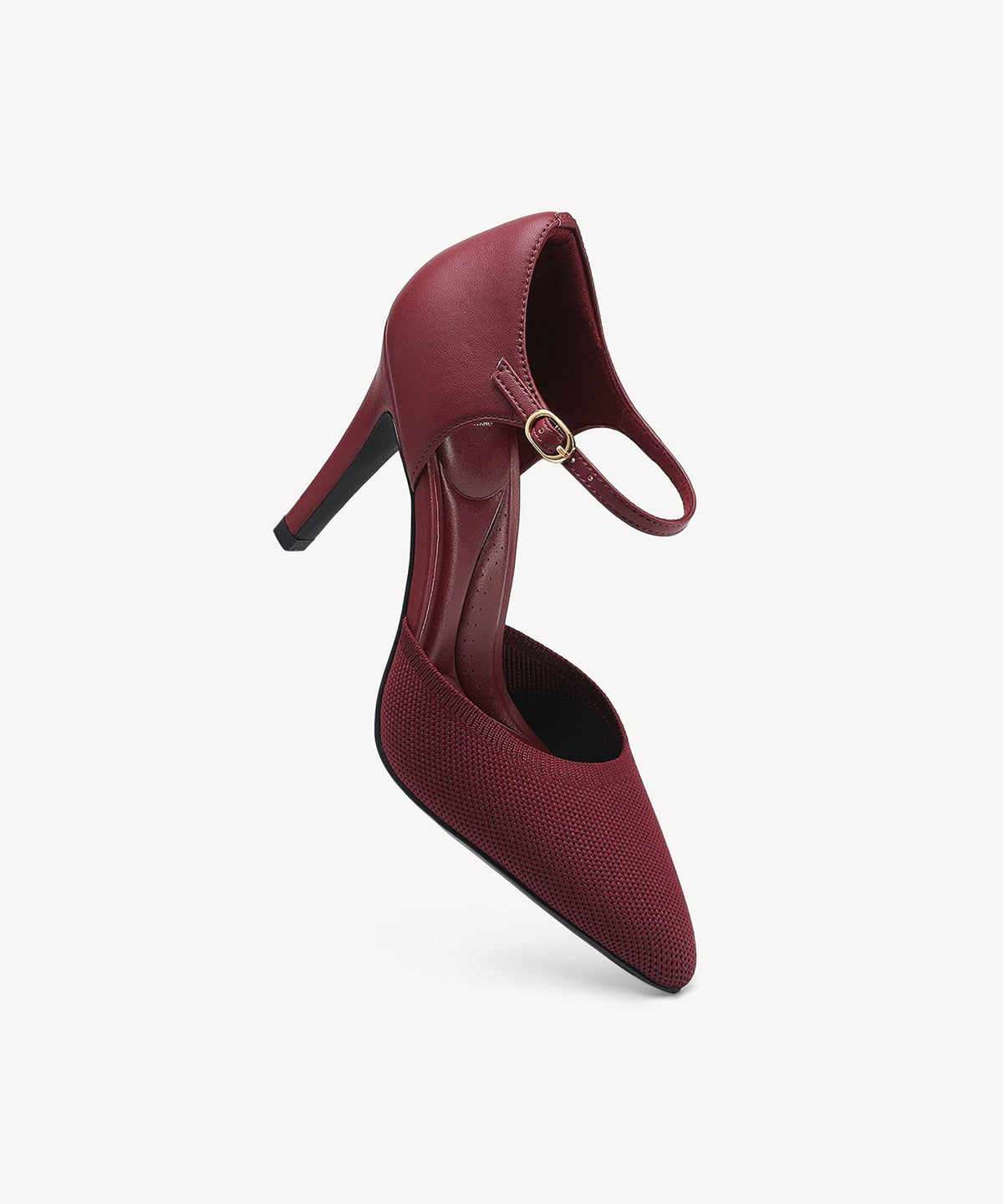 CloudPoise Almond Toe Stiletto Heeled Pump