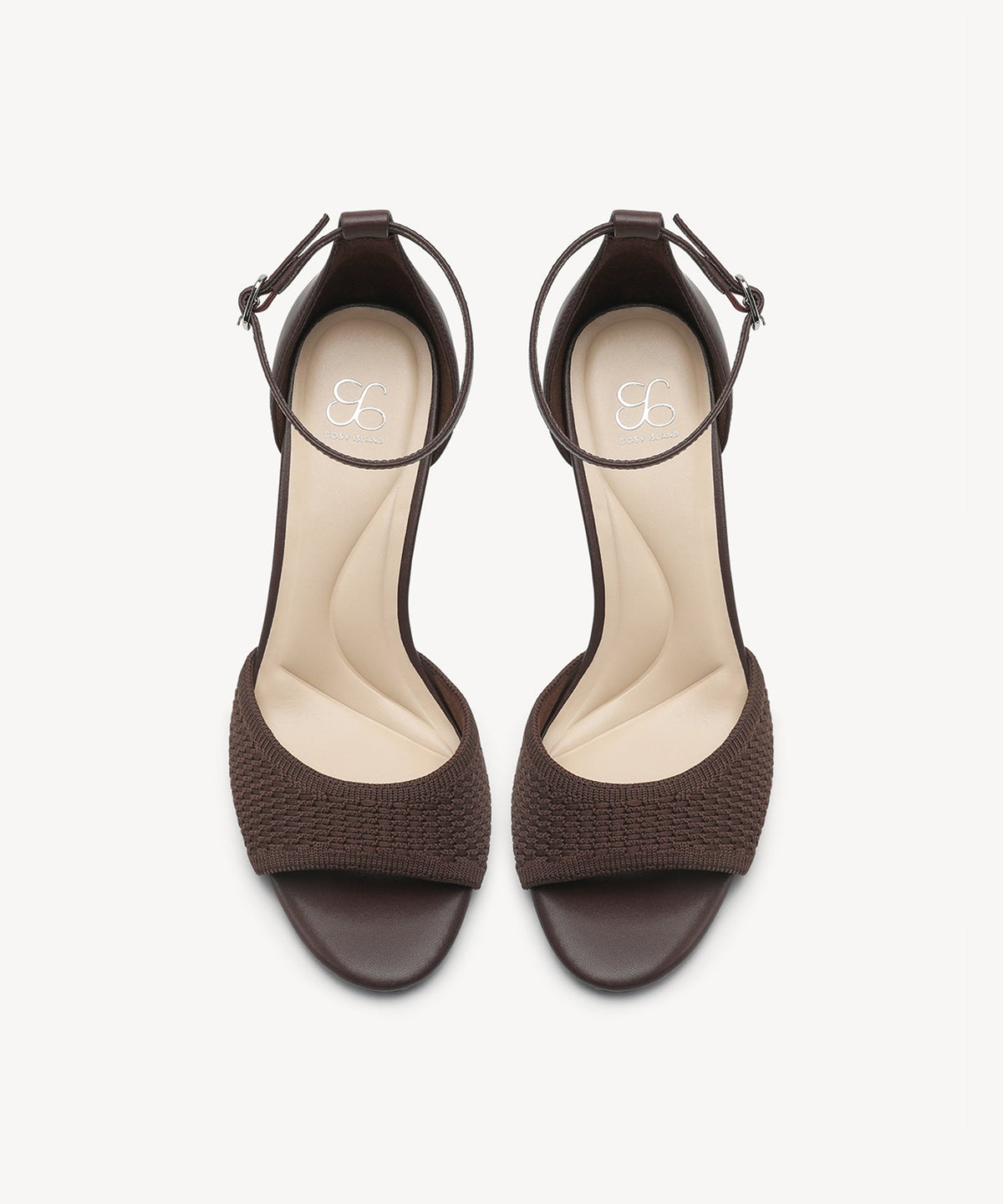 Minimalist Ankle Strap Heeled Sandal