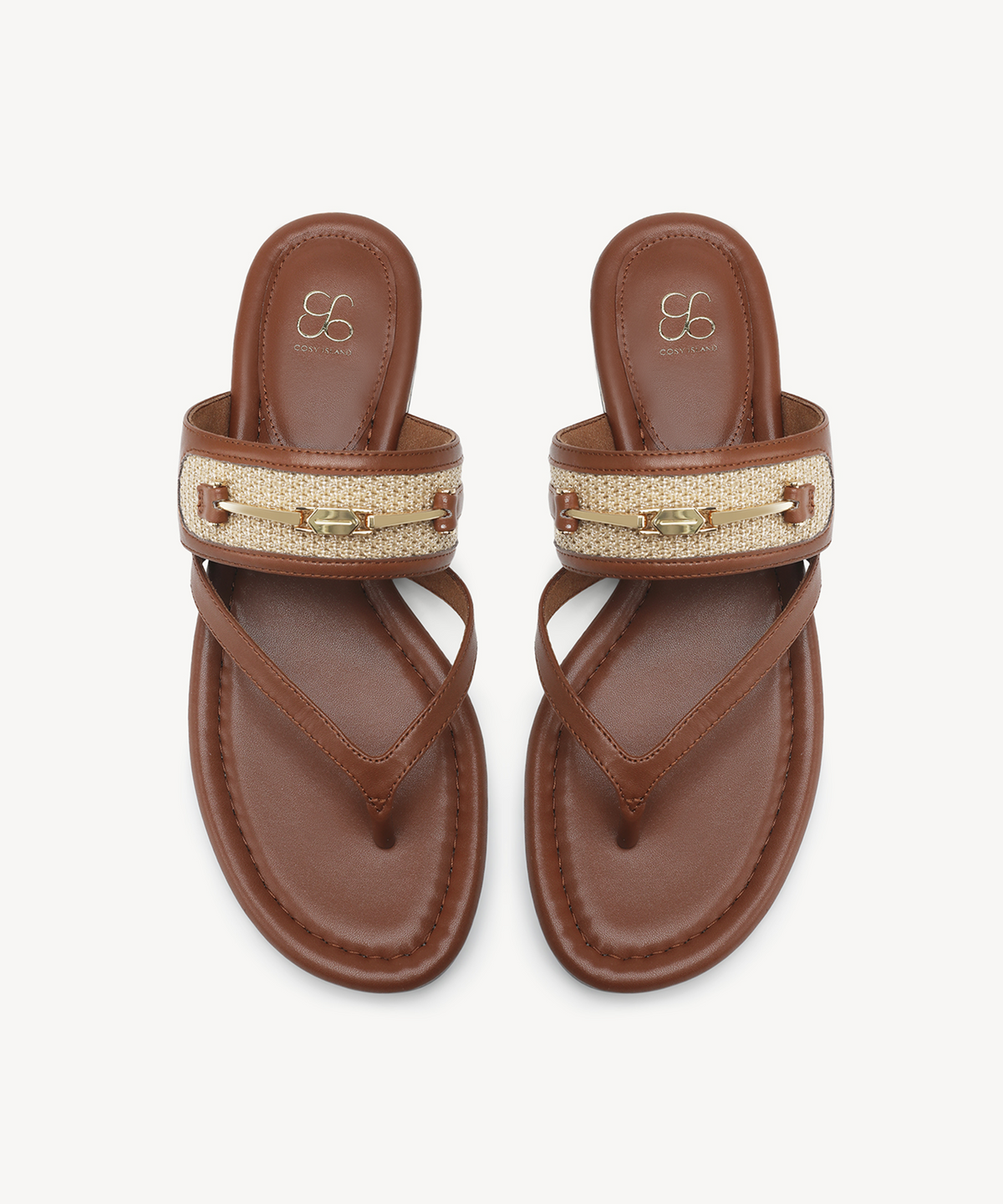 VillaStroll Toe-Post Flat Sandal