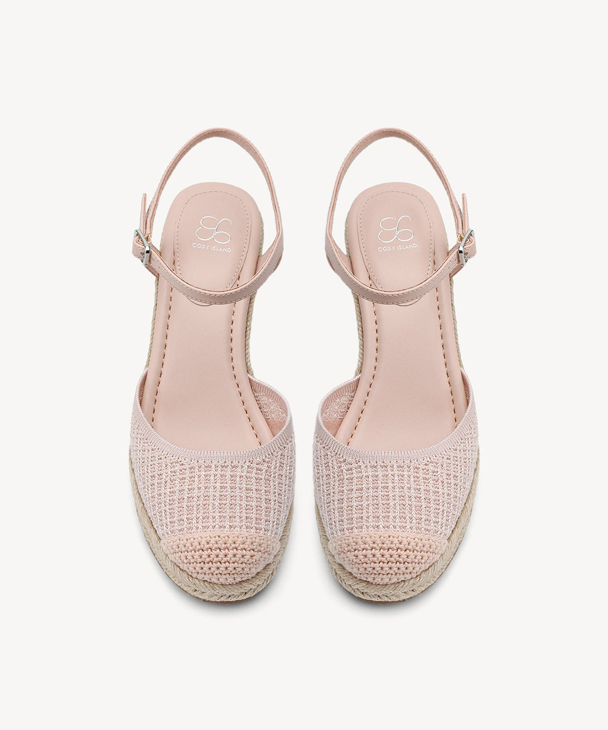 CoastLoft Closed-Toe Espadrille Wedge Sandal