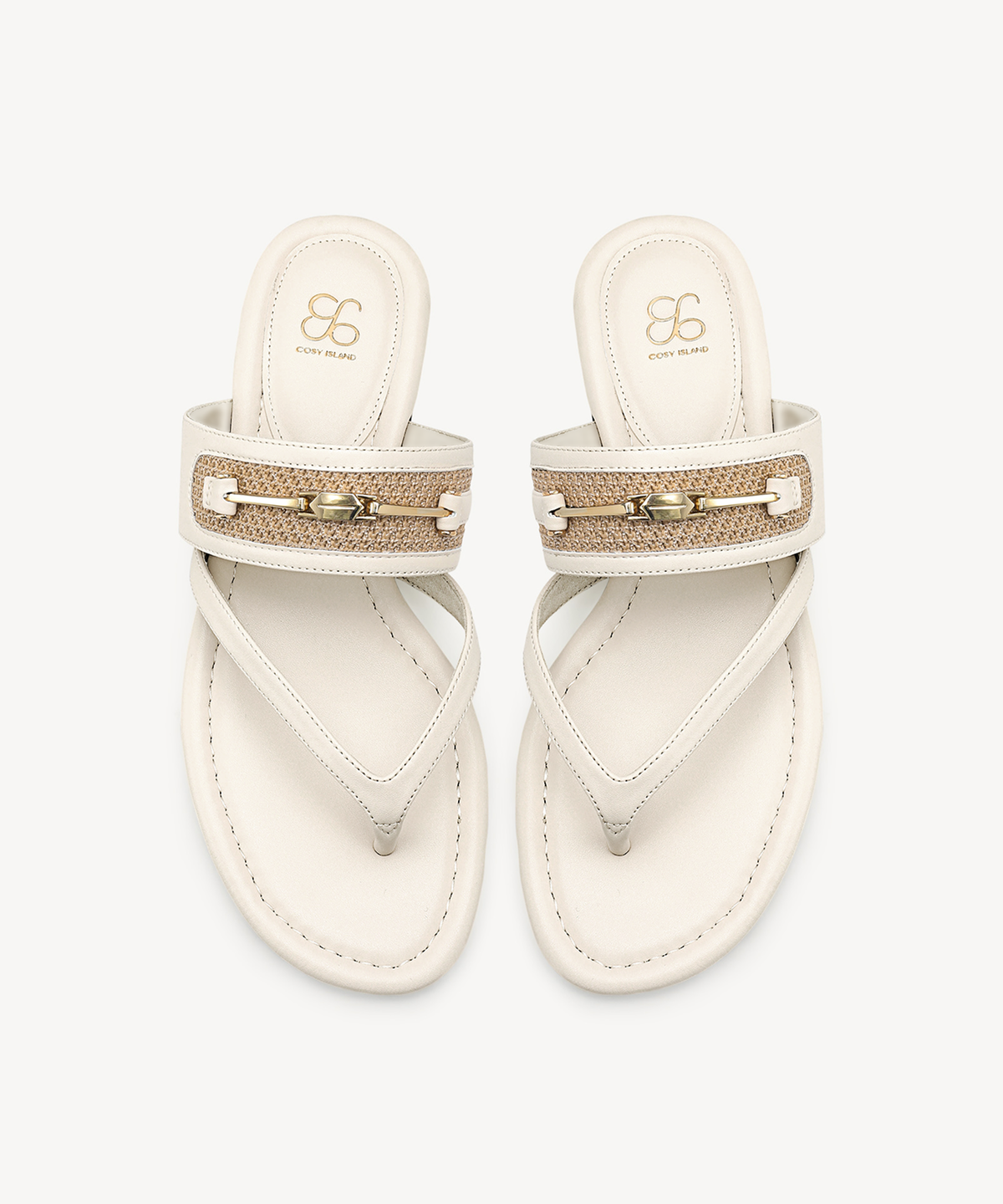 VillaStroll Toe-Post Flat Sandal