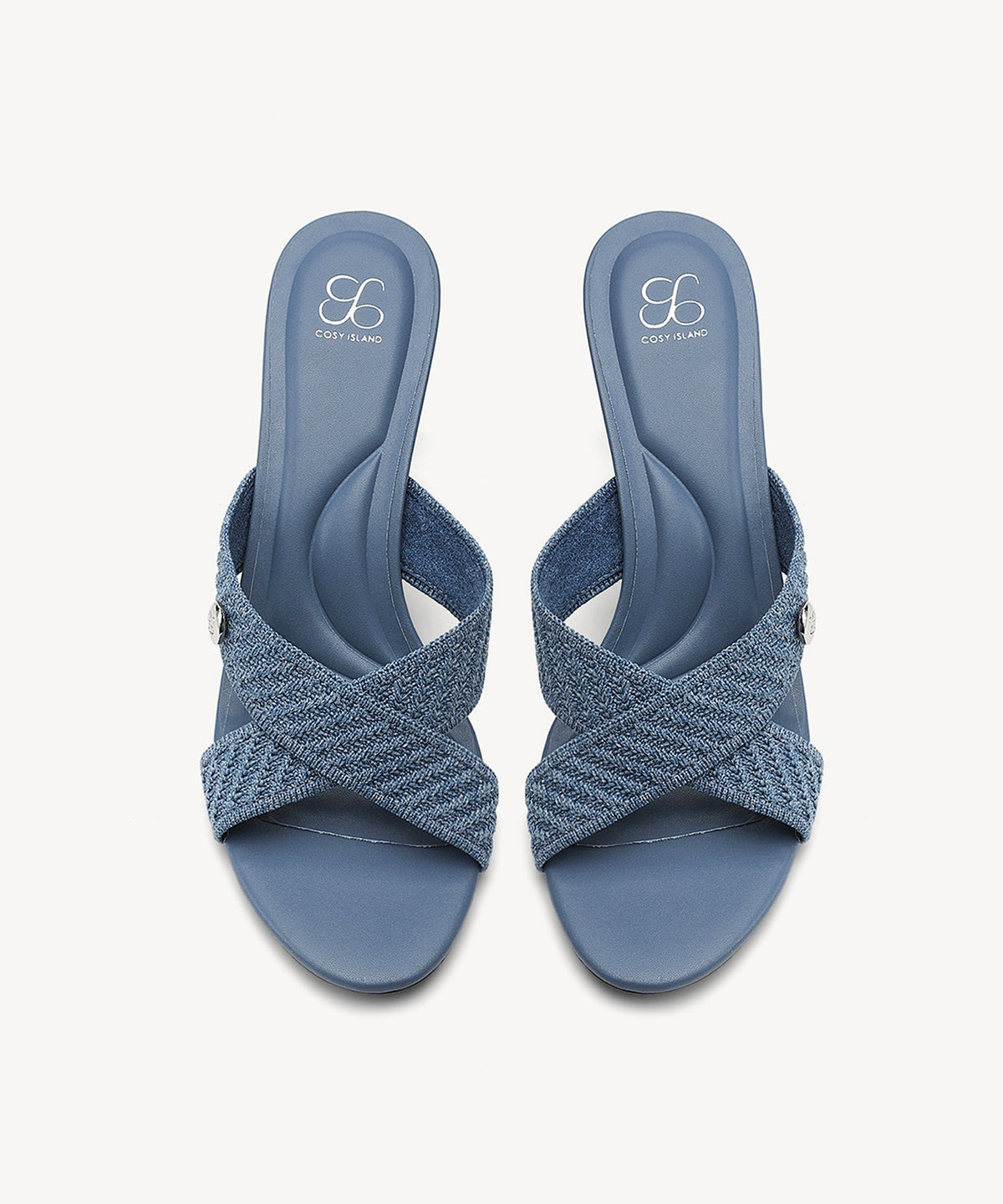 CrossLoom Open-Toe Stiletto Heeled Sandal