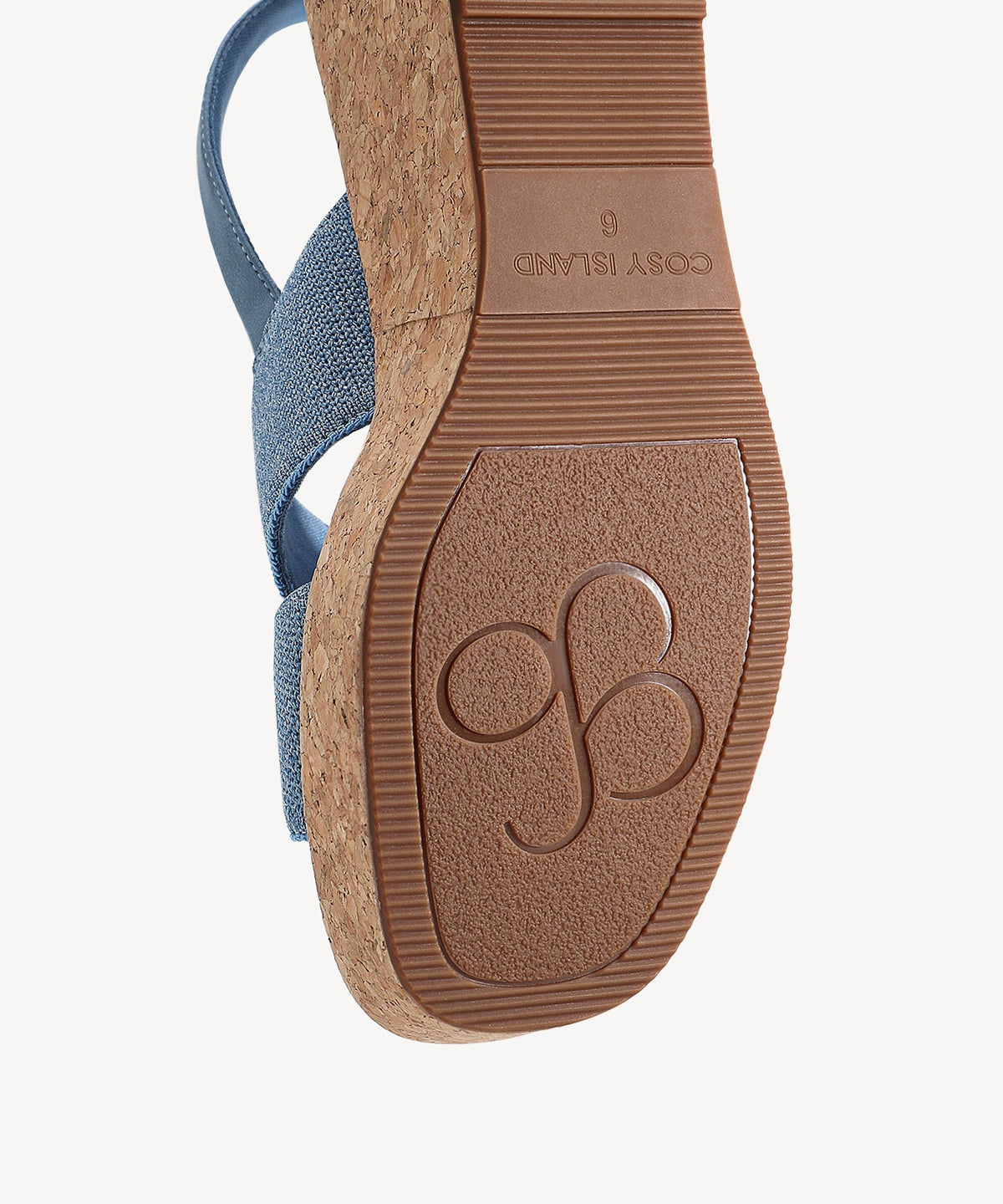 CorkLuxe H-Band Square Toe Wedge Sandal