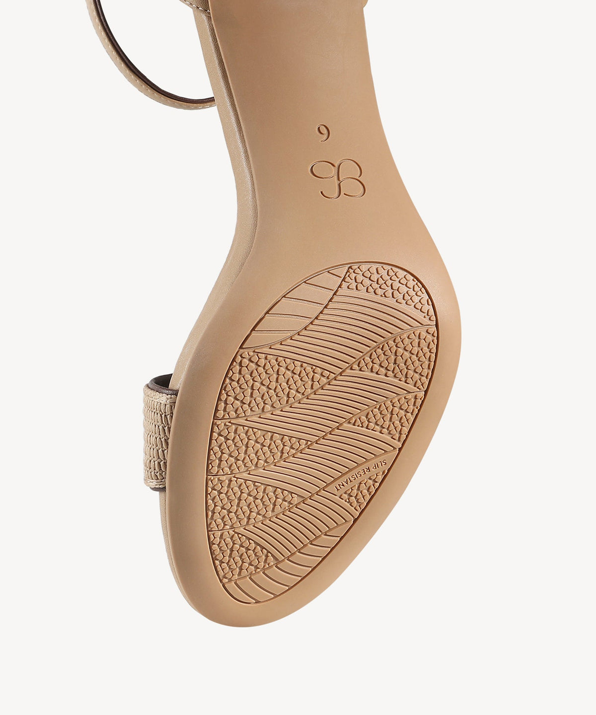 VibeStrap Single-Band Round Toe Heeled Sandal